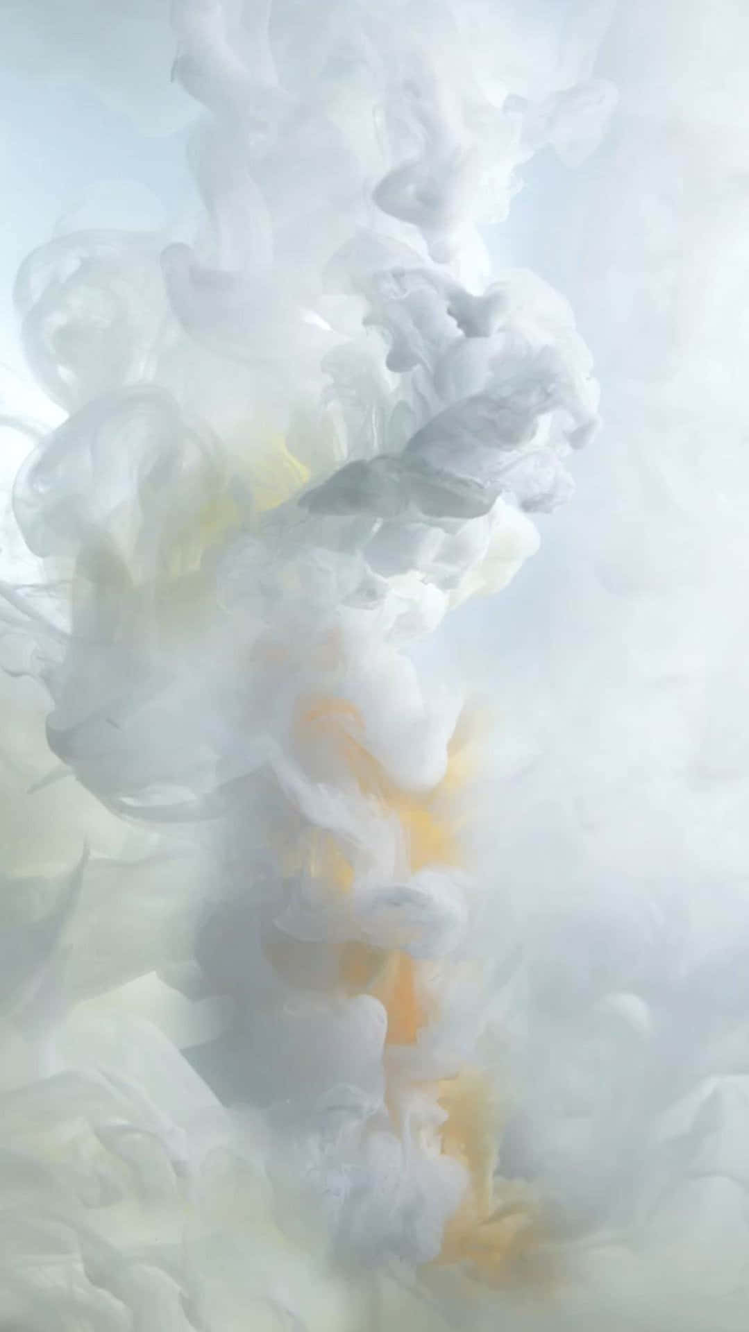 White And Yellow Smoke Iphone 6s Default Background