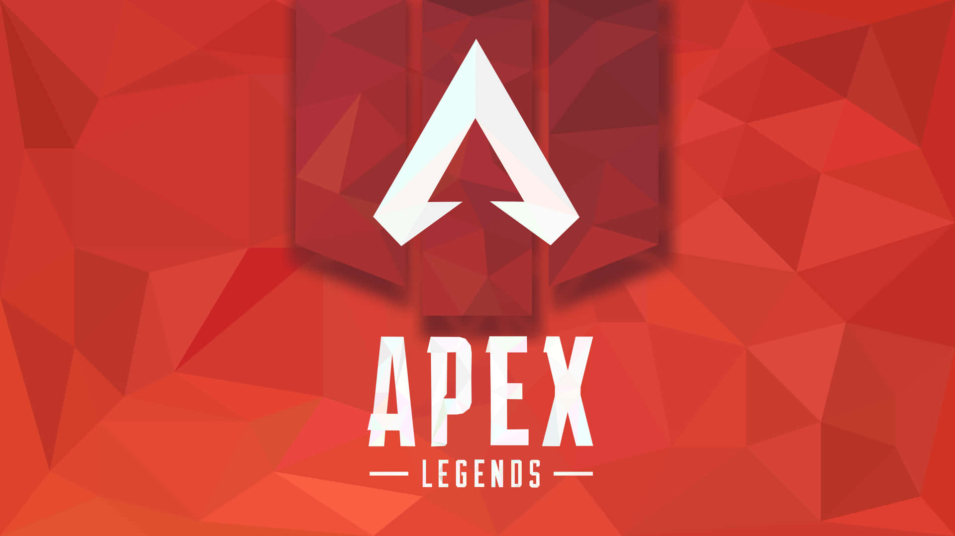 White Apex Legends Logo And Text Background