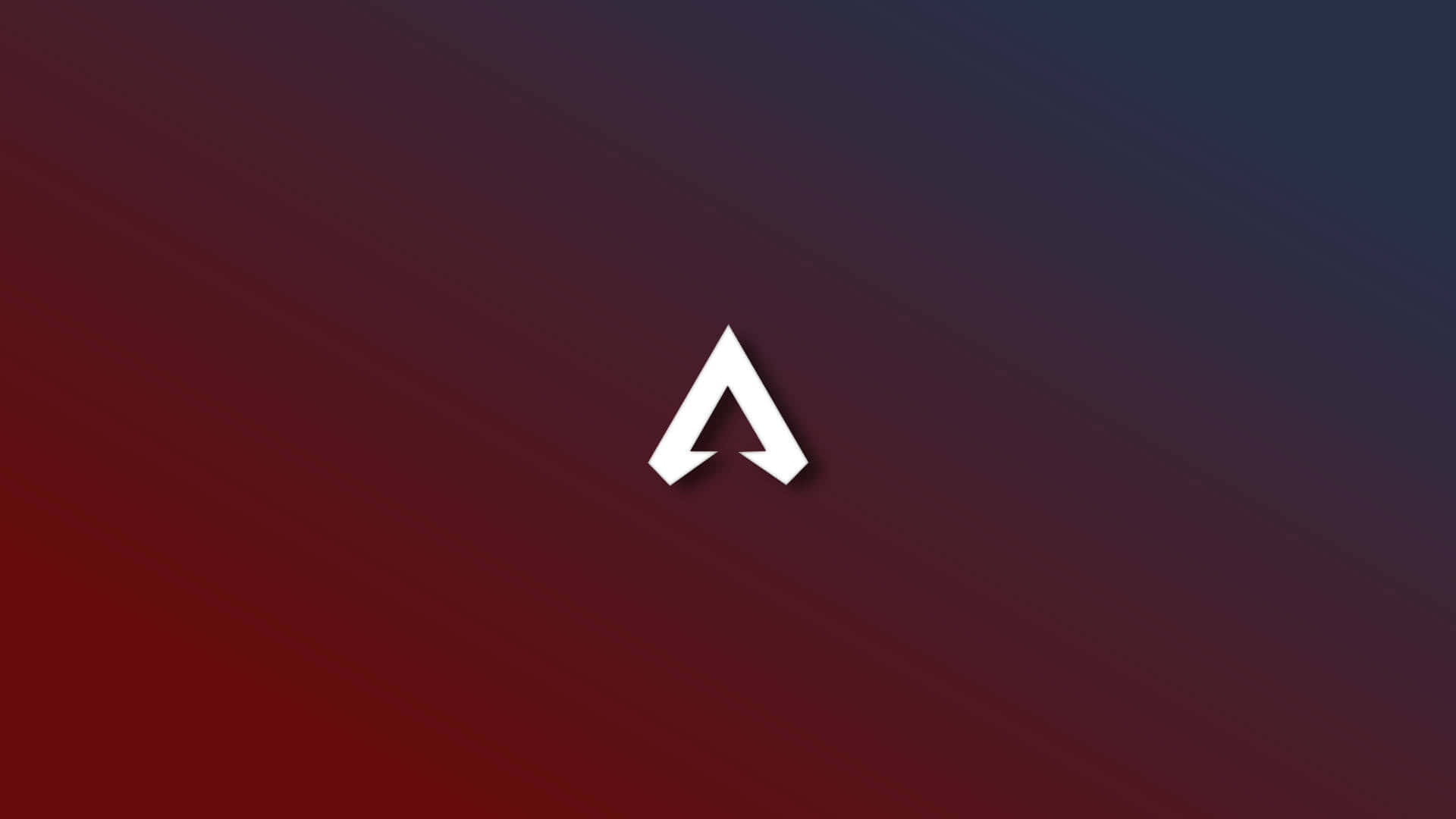 White Apex Legends Logo Gradient Background Background