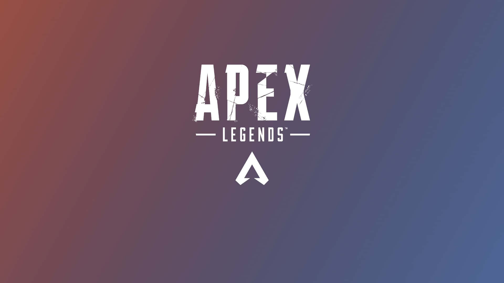 White Apex Legends Logo With Text Background