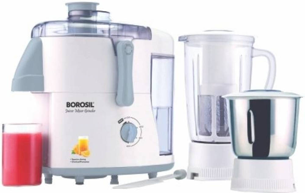 White Borosil Juicer