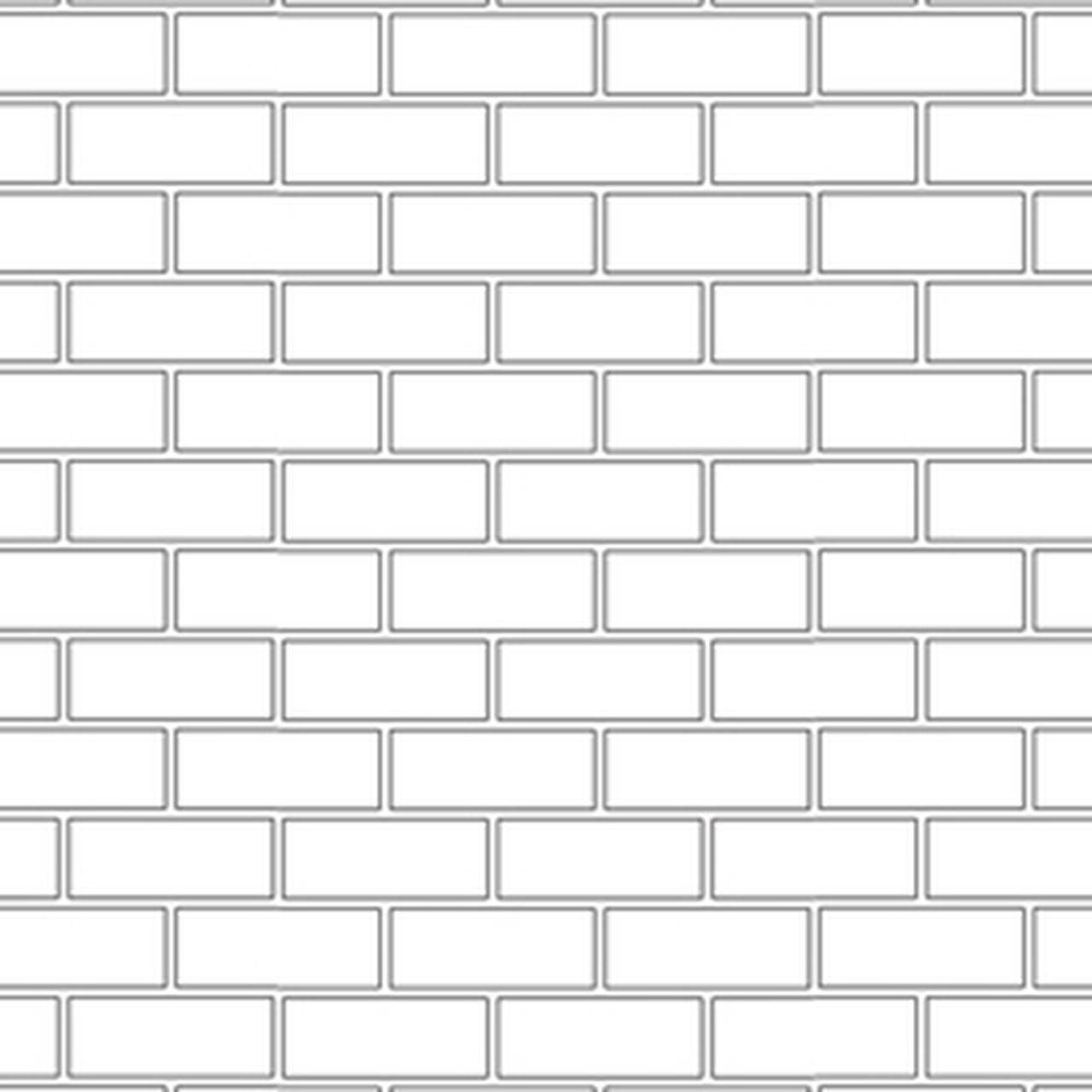 White Brick Outline