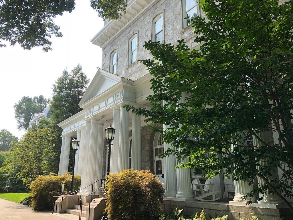 White Building Swarthmore College Background