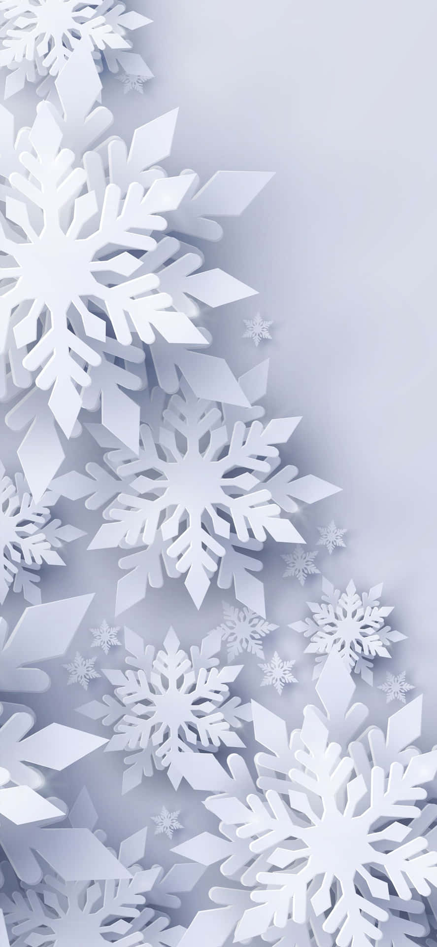White Christmas Snowflake Iphone
