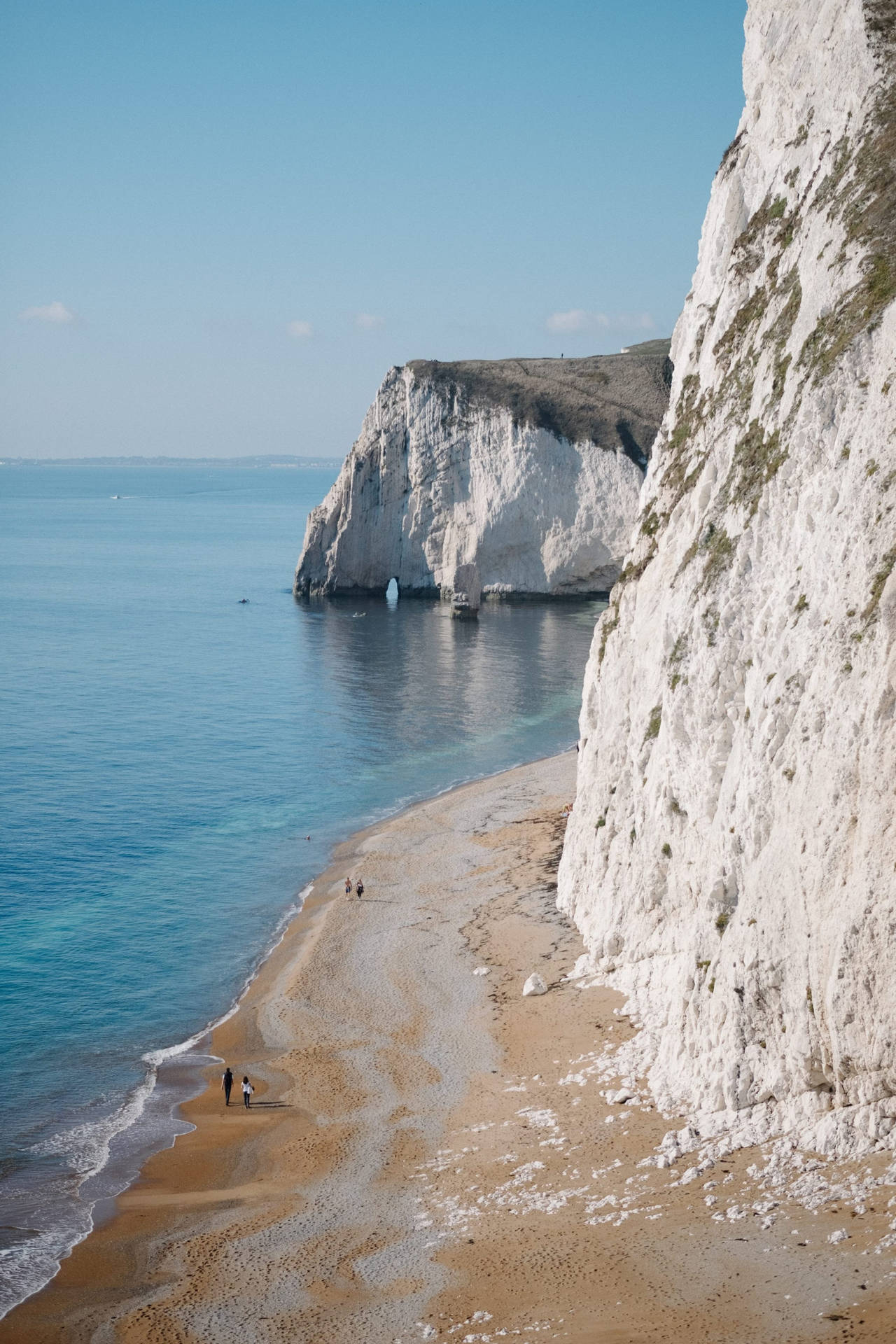 White Cliffs Of Dorset England