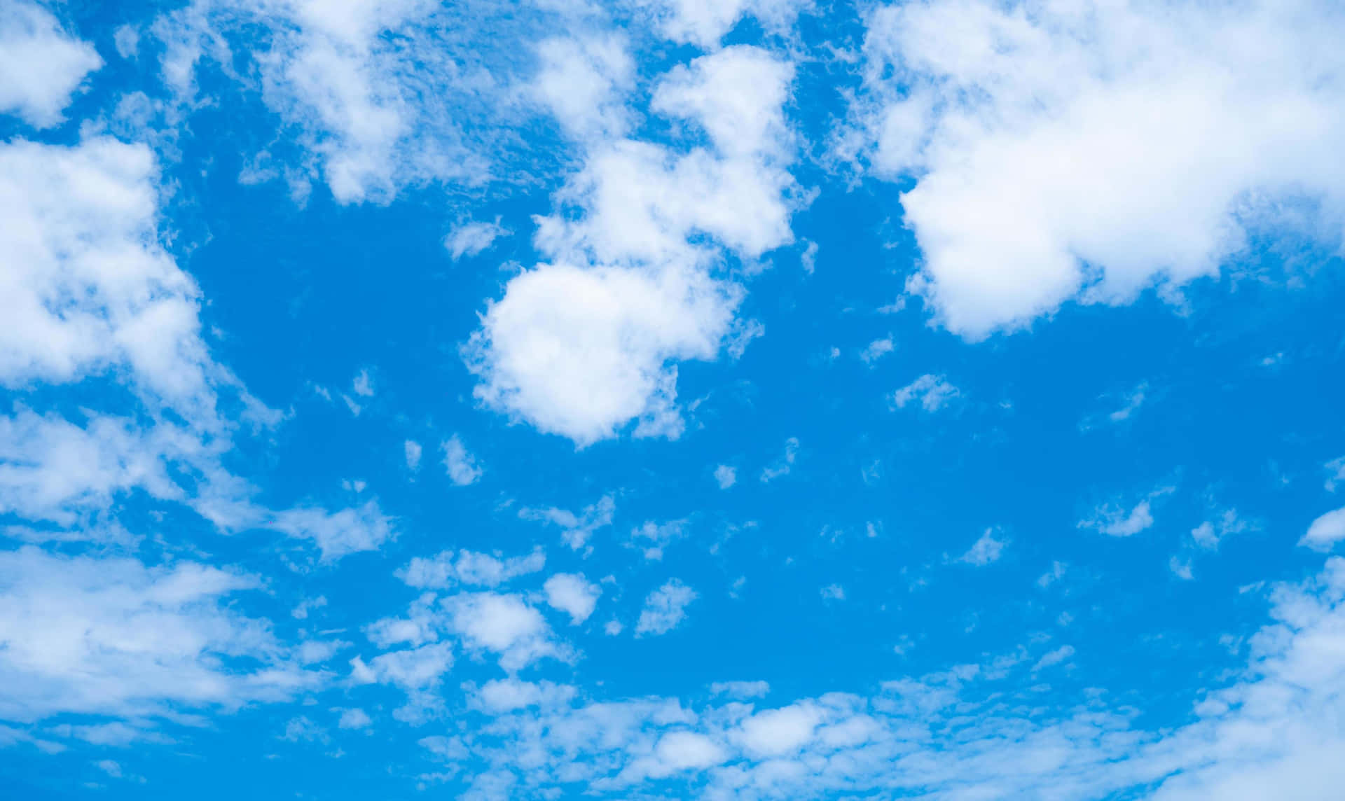 White Clouds Spread Out Background