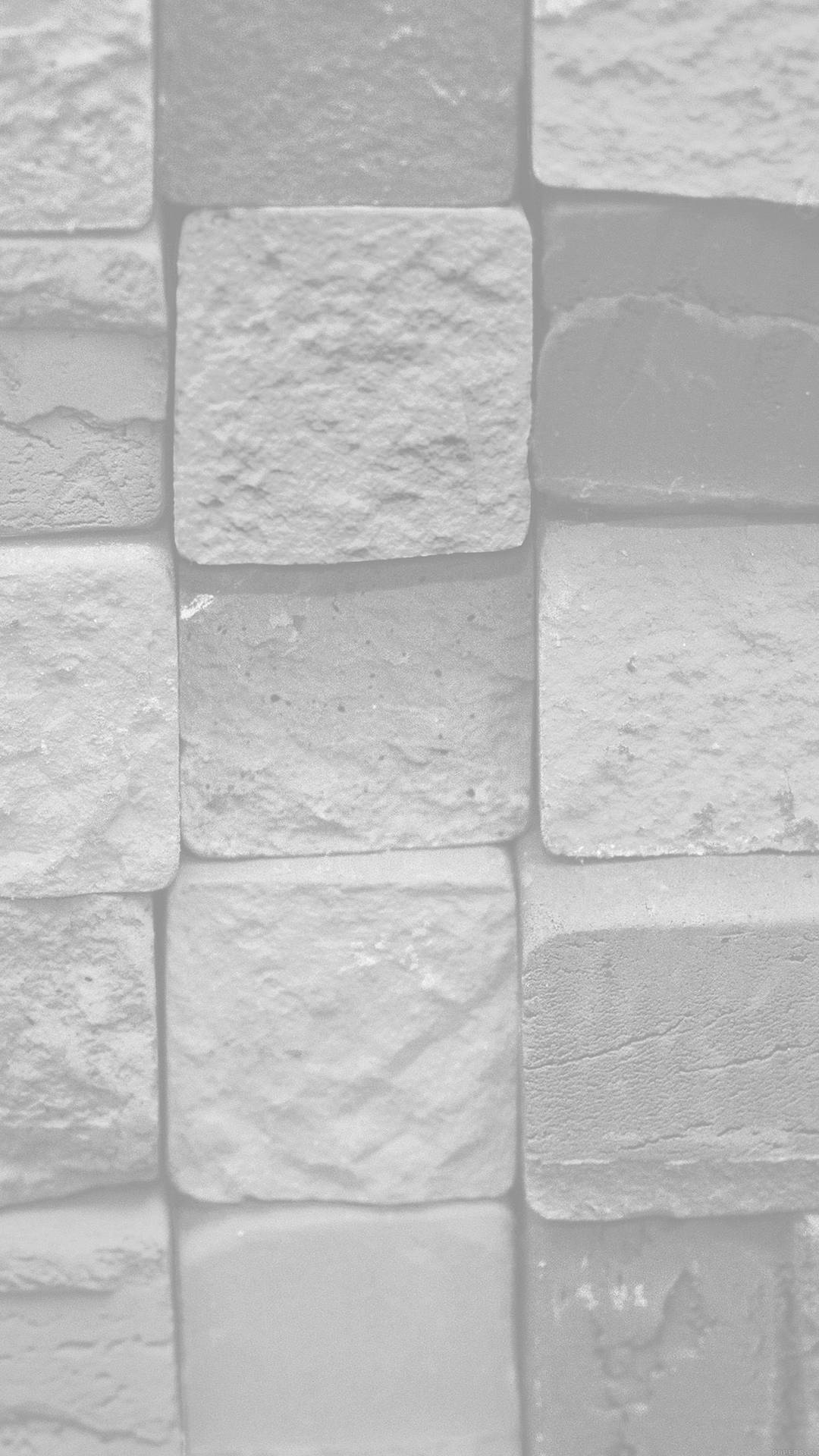 White Color Brick Wall Background