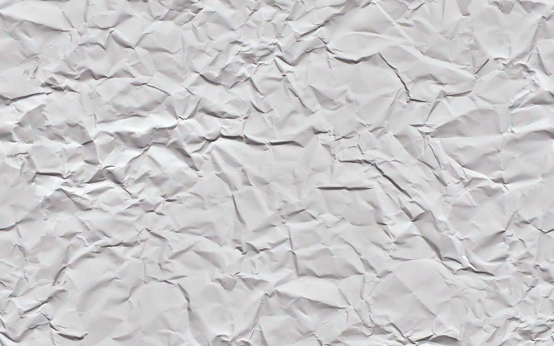 White Crease Crumpled Paper Background