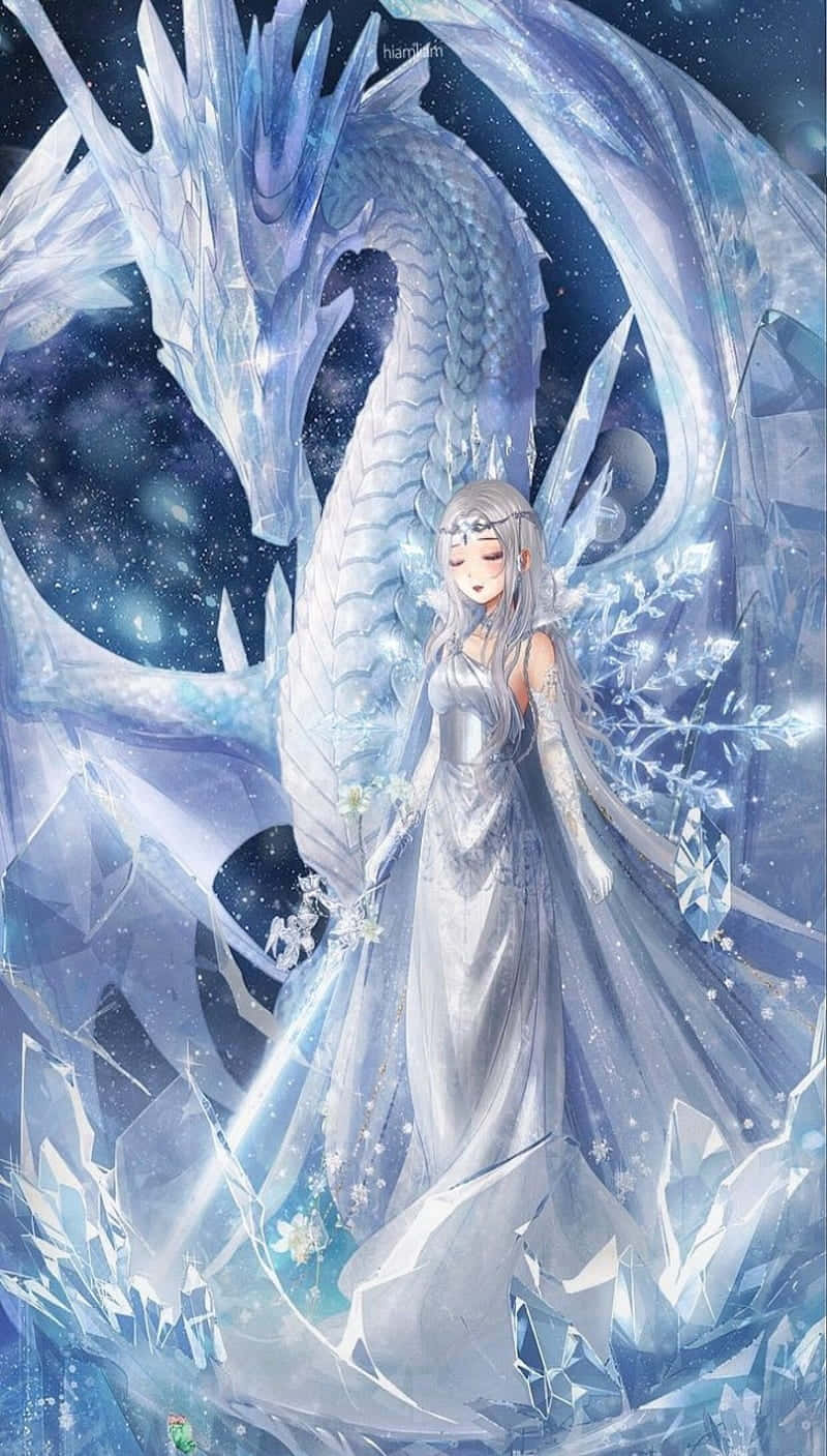 White Dragon Anime Ice Queen