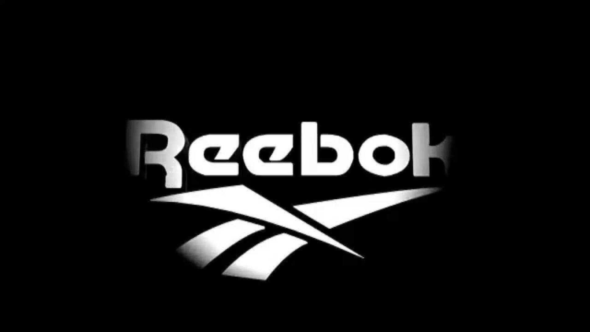 White Fading Reebok Logo Background