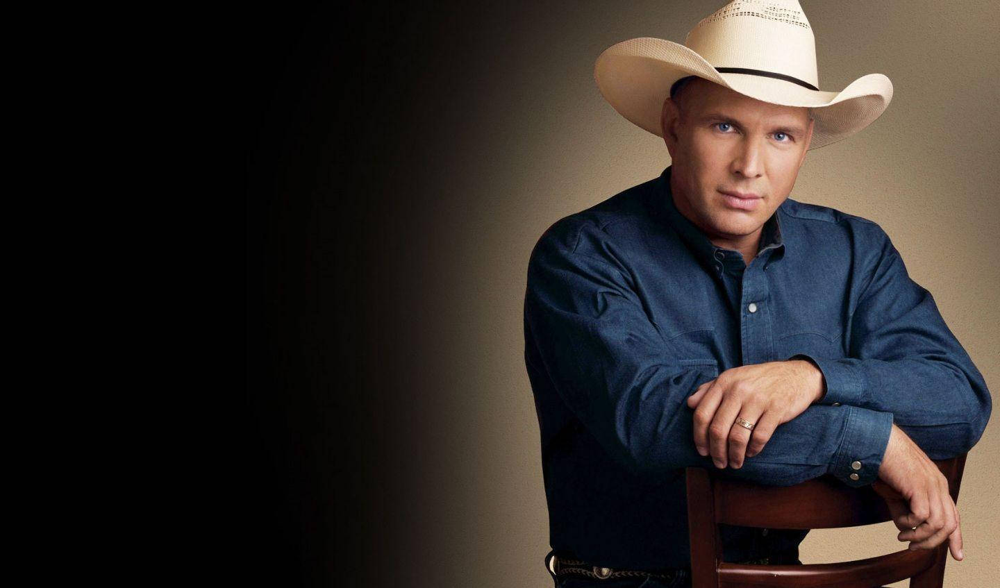 White Hat Garth Brooks Background