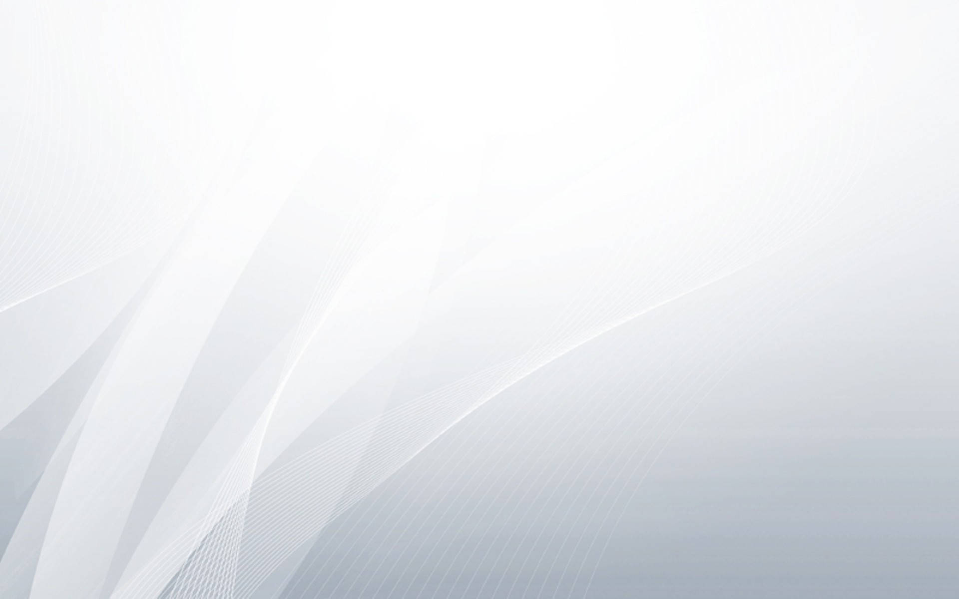 White Hd Abstract Curves Background