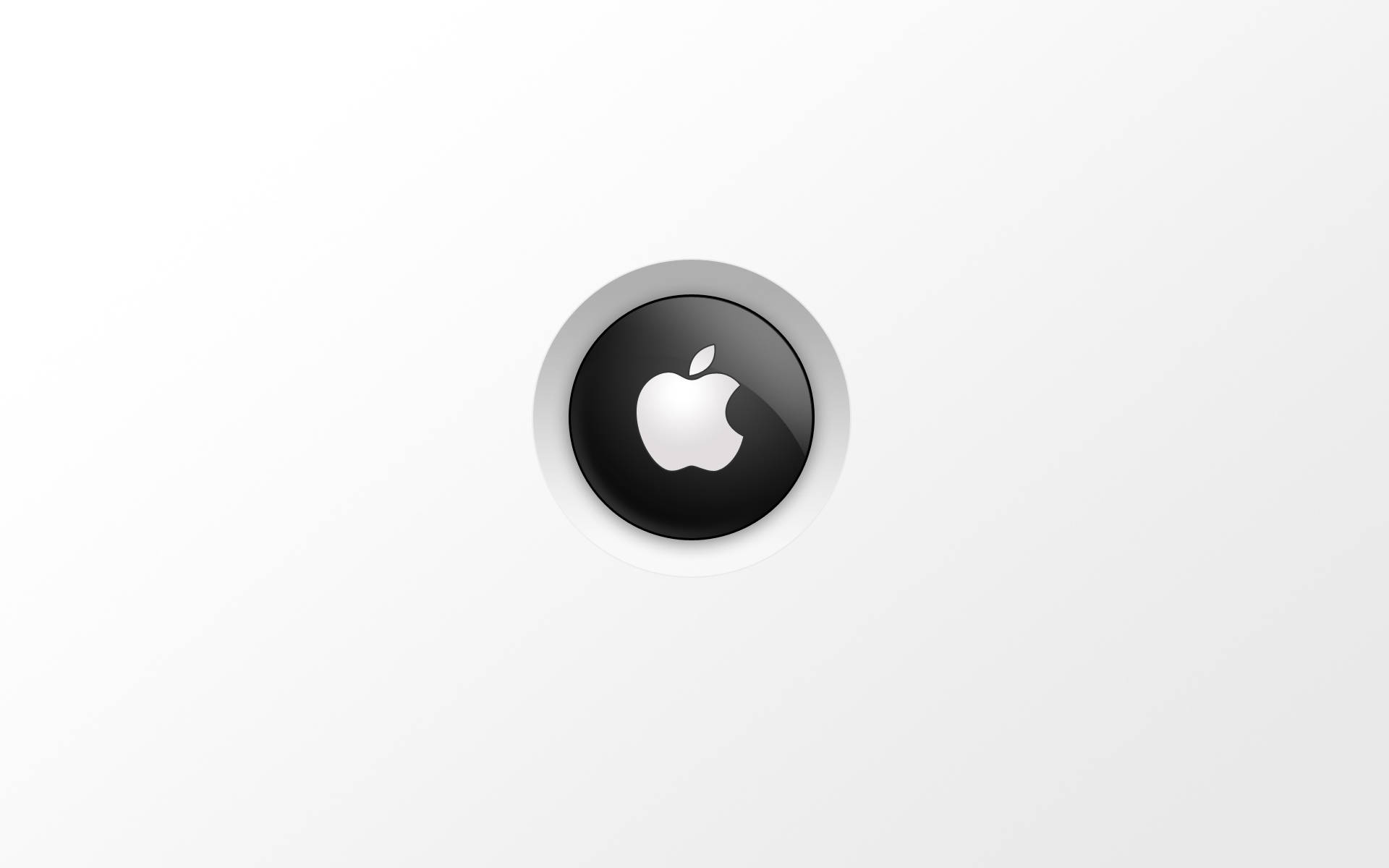 White Hd Apple Icon Background