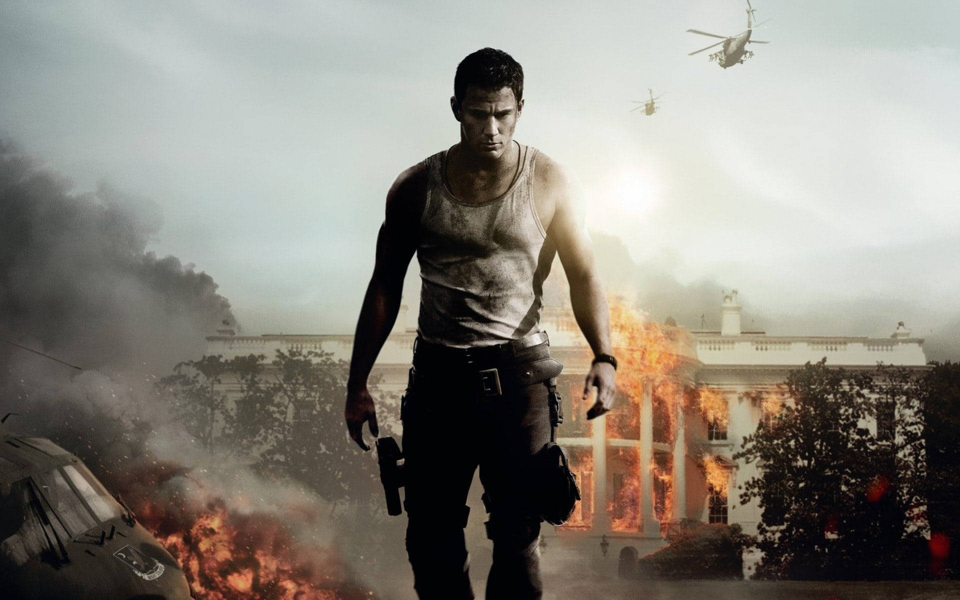 White House Down Channing Tatum Background