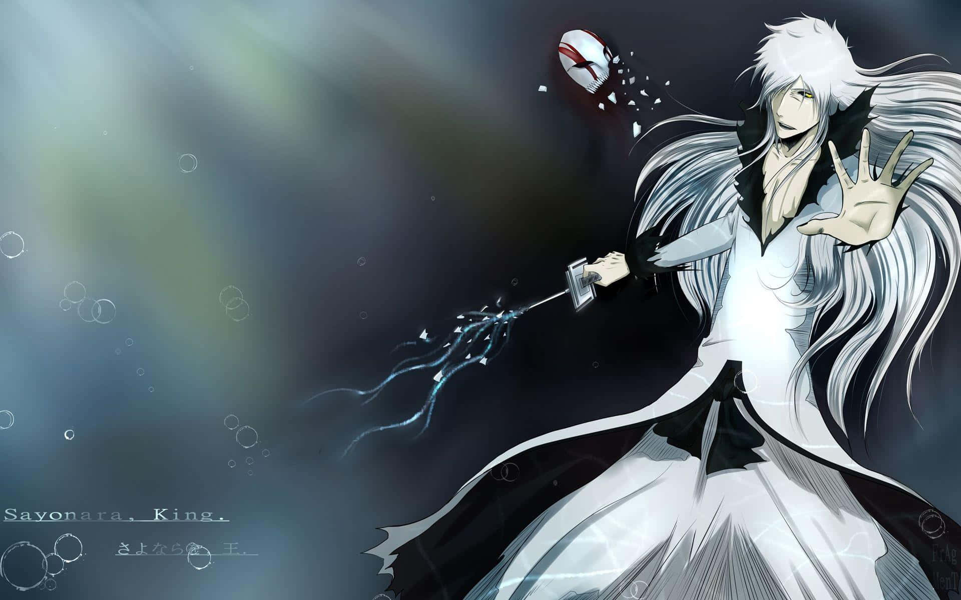 White Ichigo Final Form Background