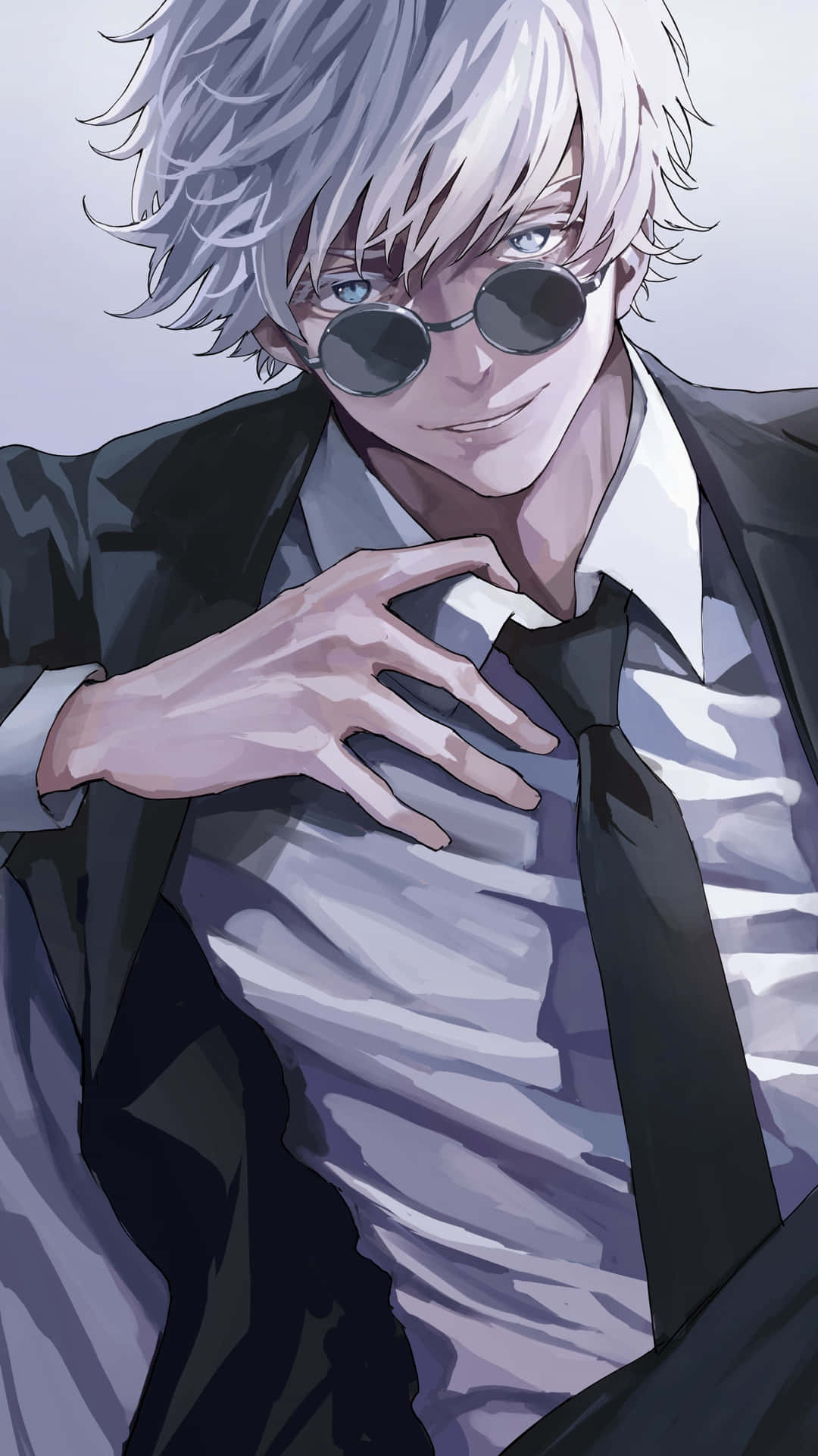 White Is The New Anime Background