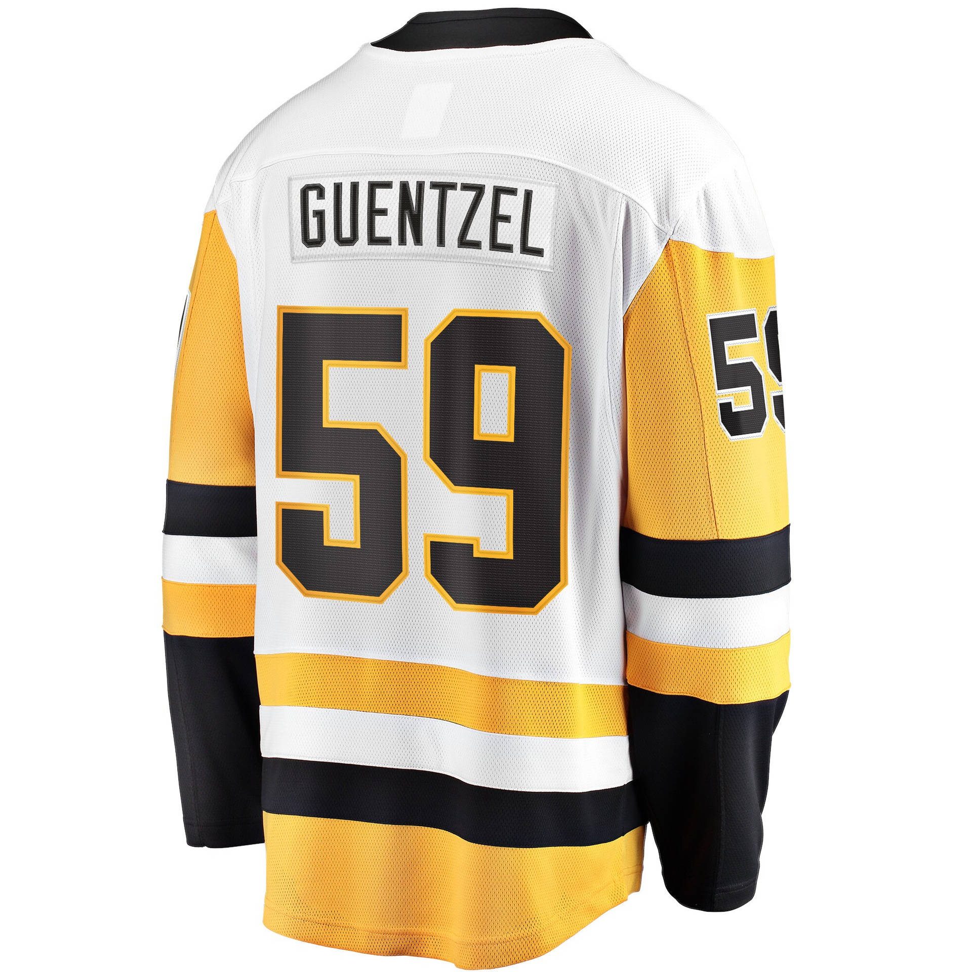 White Jersey Of Jake Guentzel Background