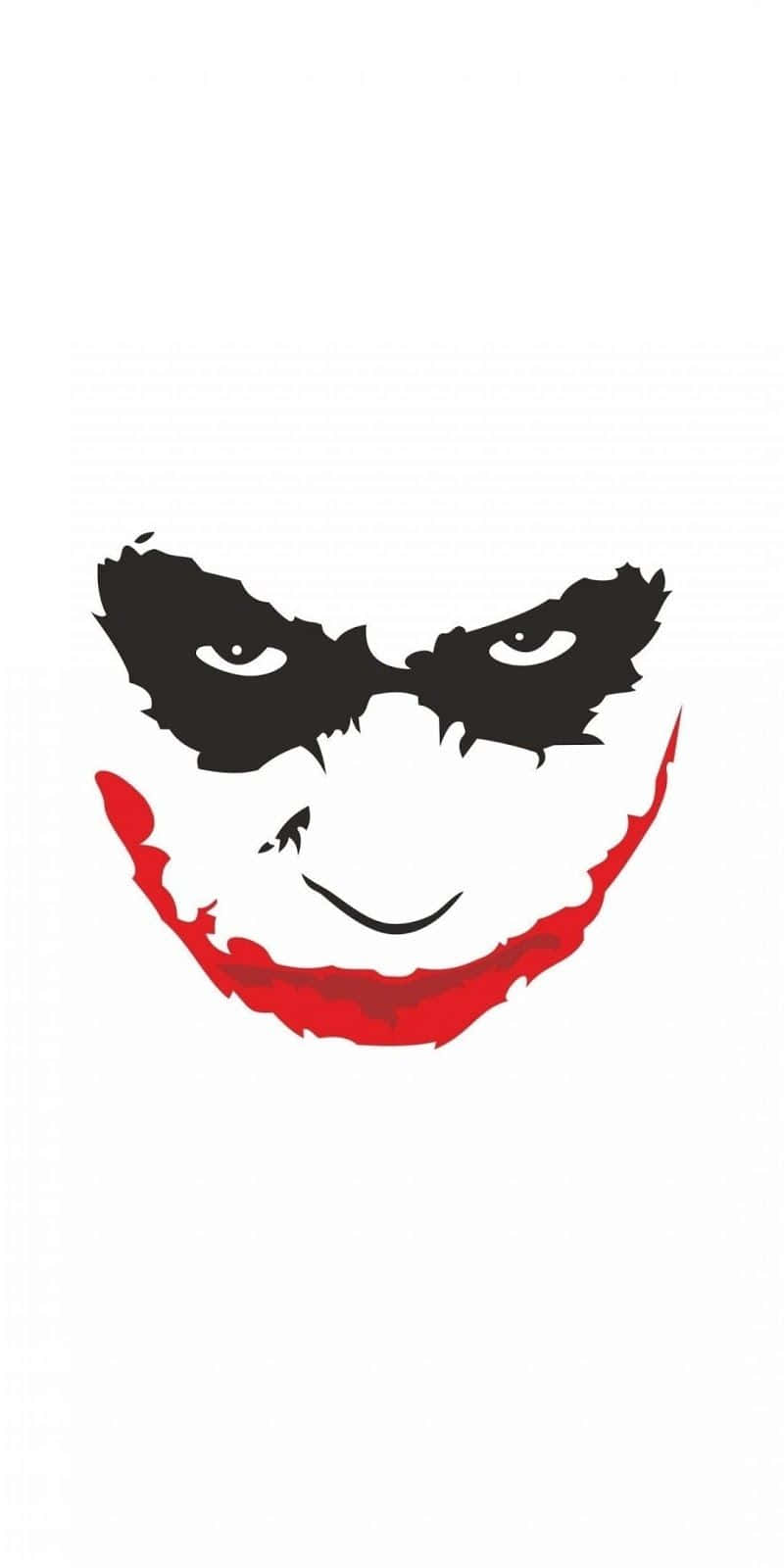 White Joker Pfp Face Background