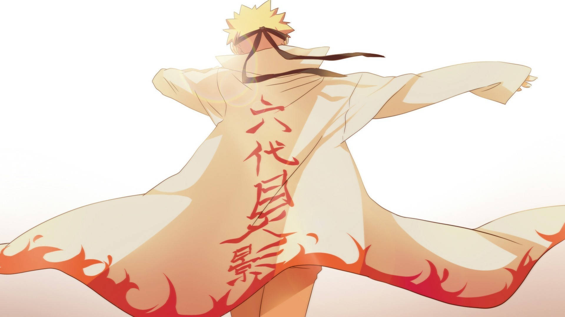 White Kimono Naruto Hd Background