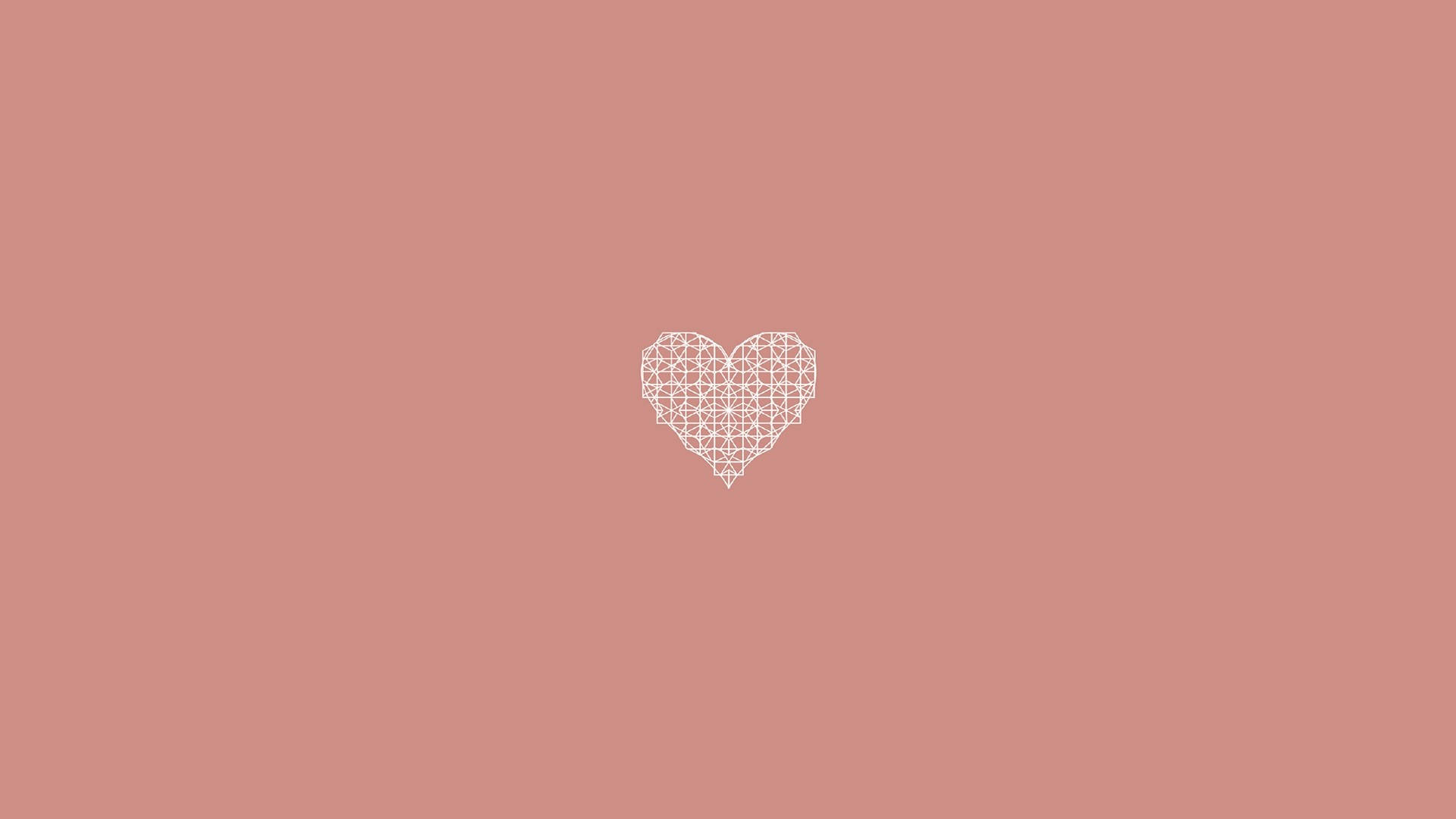 White Lace Aesthetic Heart Background
