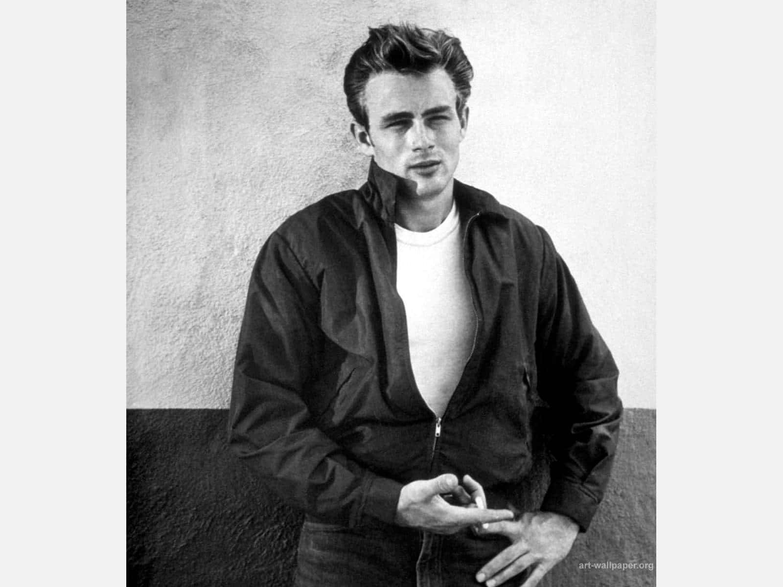 White Man Actor James Dean Background