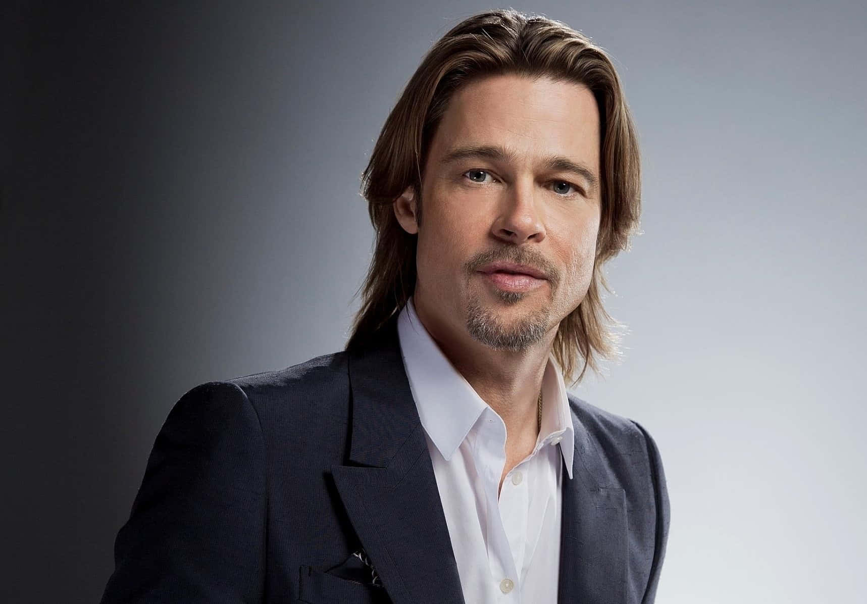 White Man Brad Pitt Actor Background