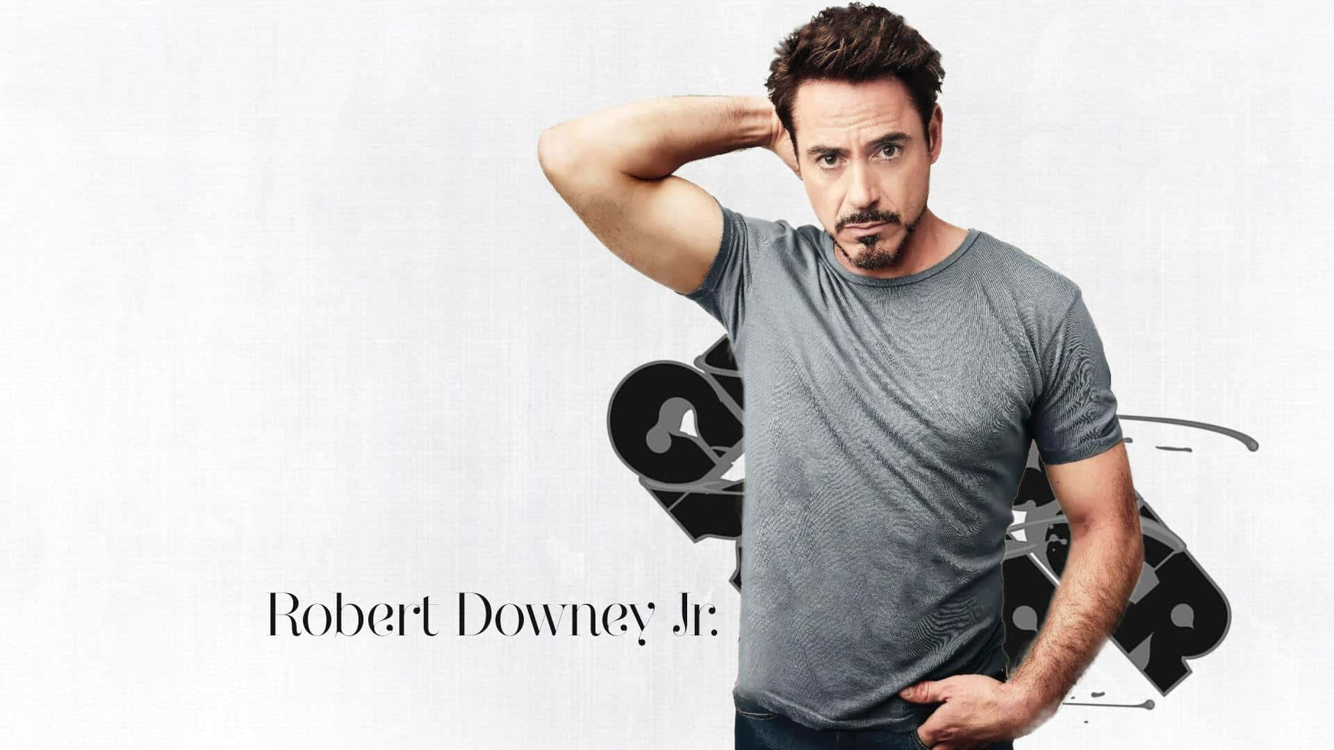 White Man Robert Downey Jr Actor Background