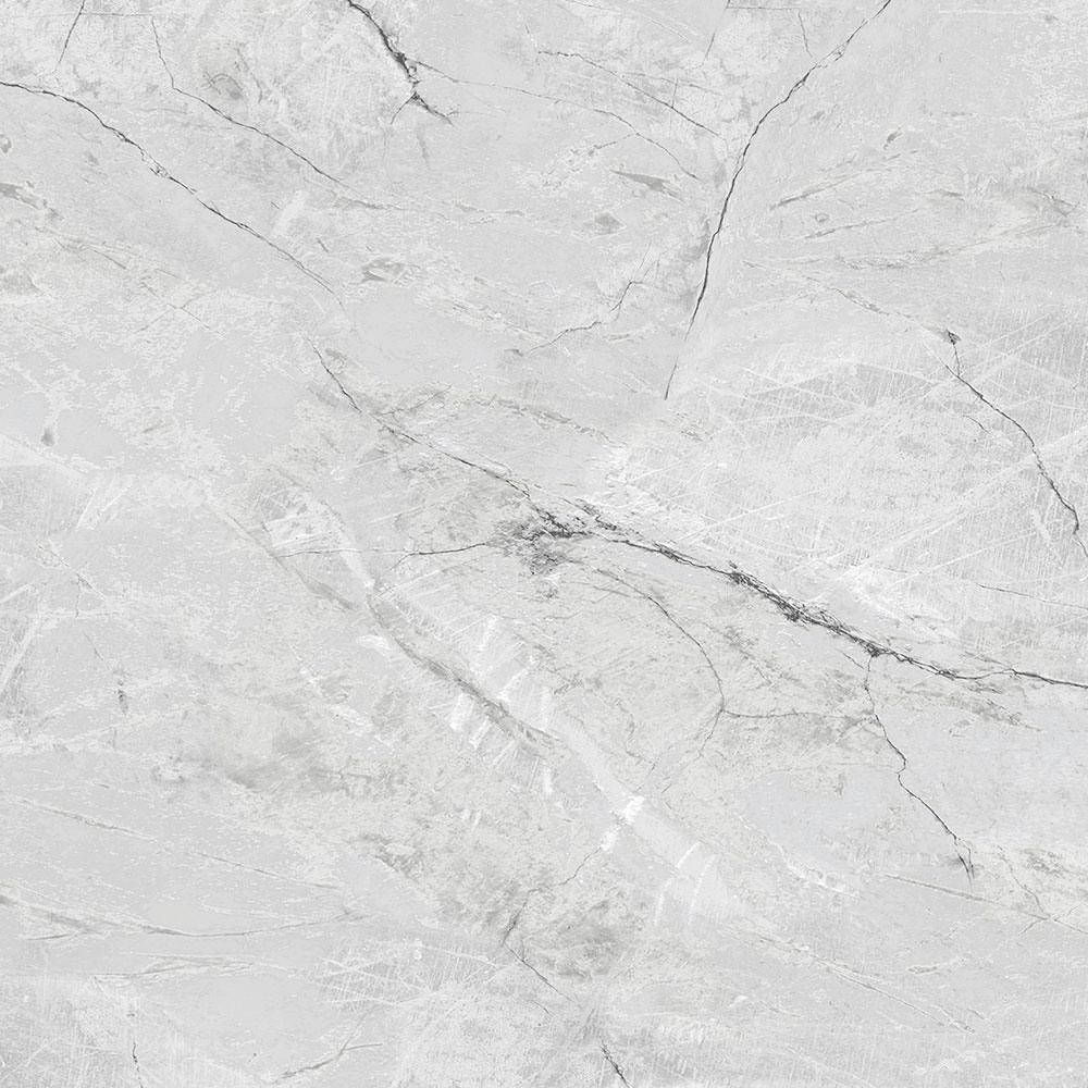White Marble Design With Gray Streaks Background