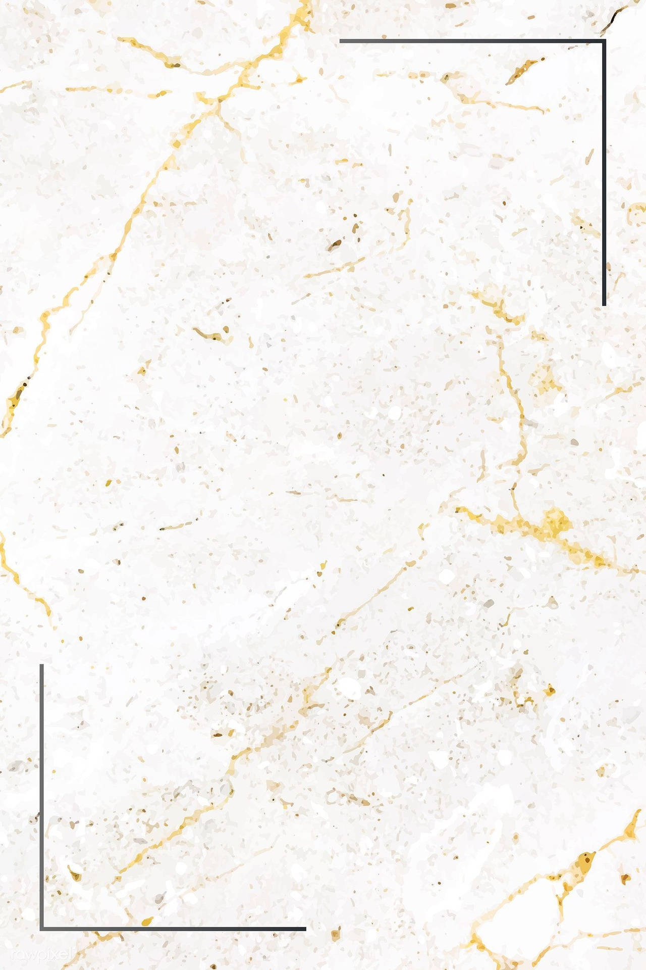 White Marble Gold Lines Background