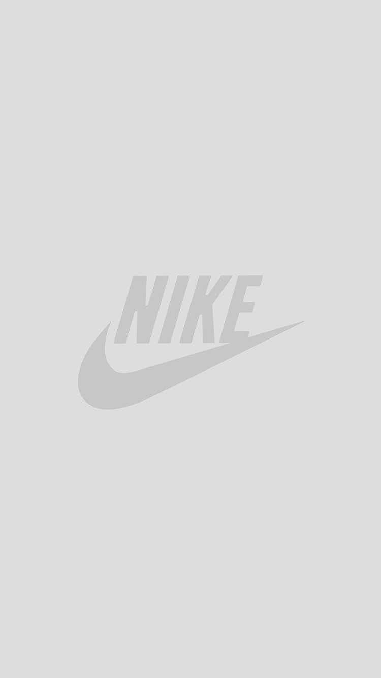 White Minimalist Nike Iphone Background