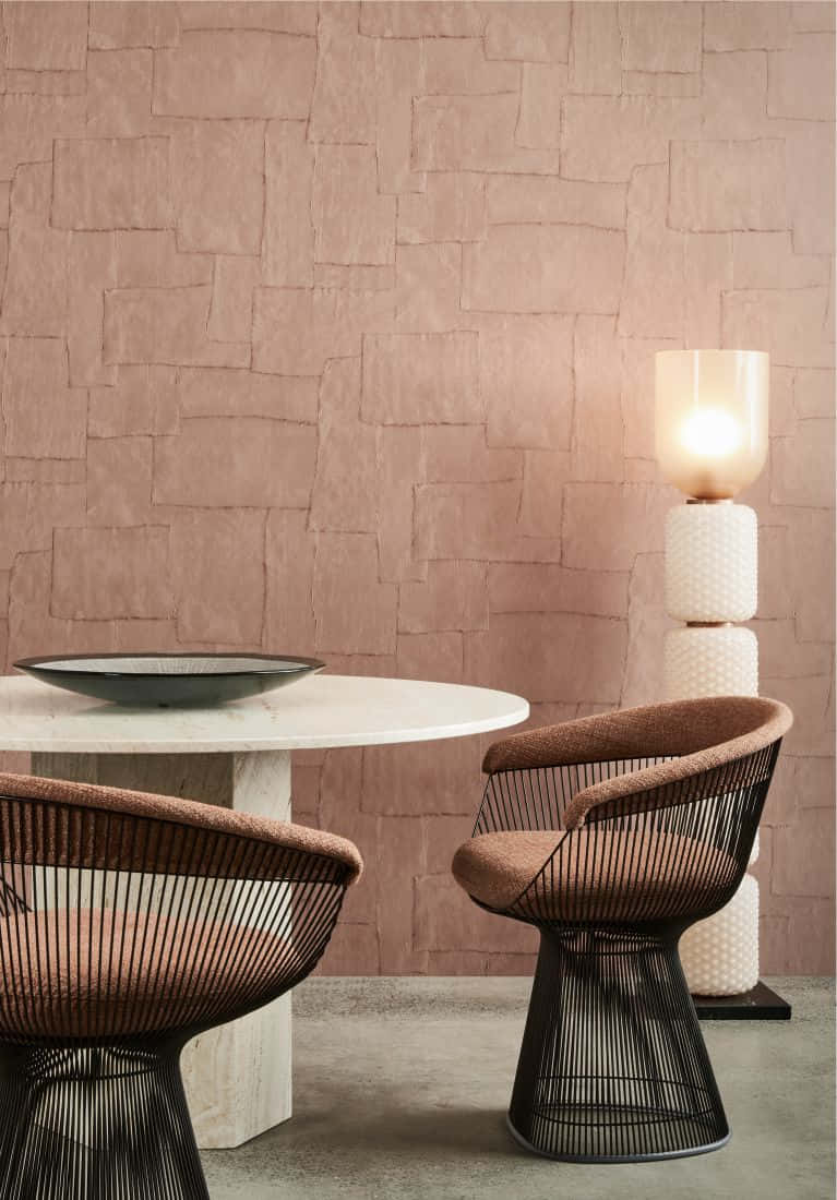 White Oblong Table [wallpaper]