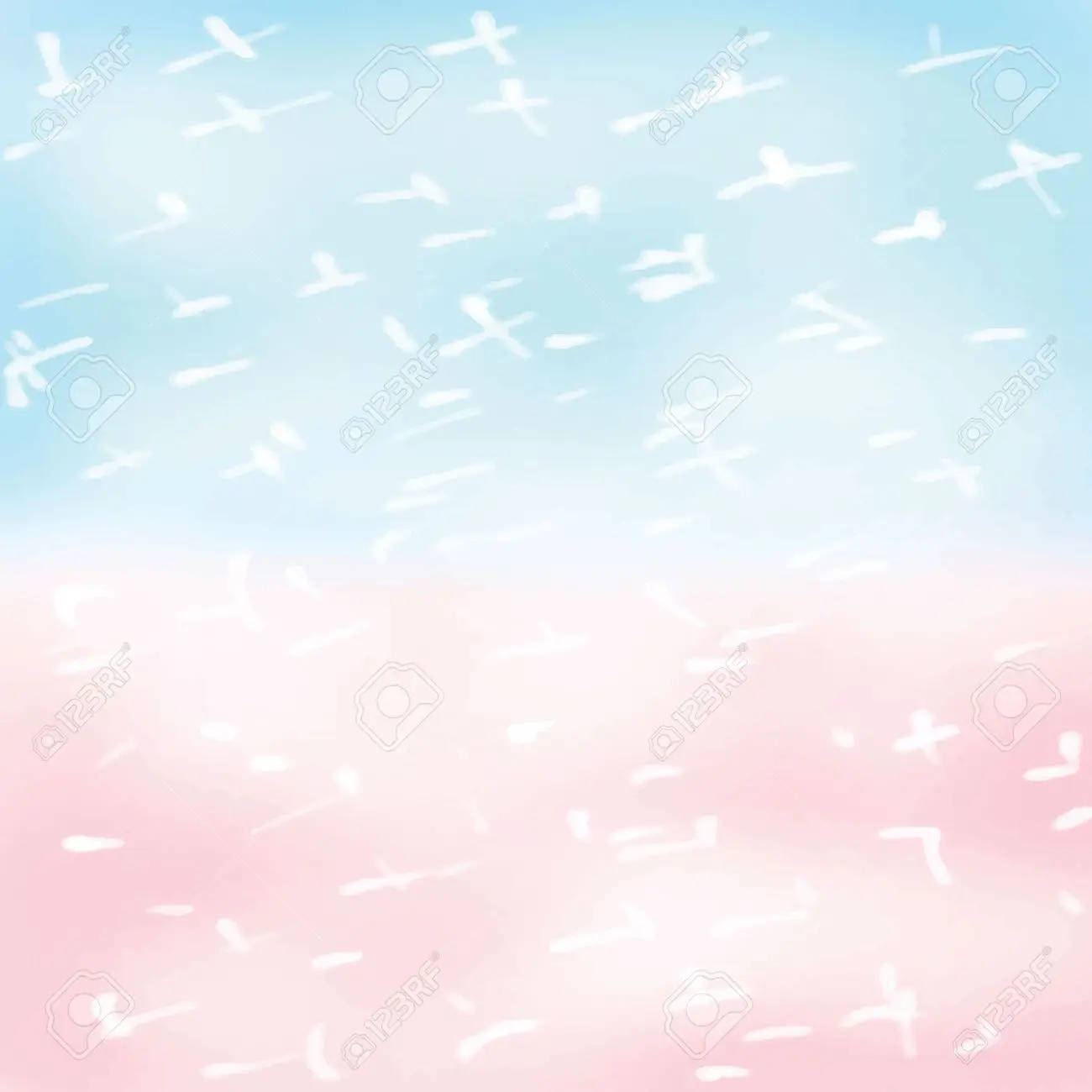 White Pastel Cross Patterns Background