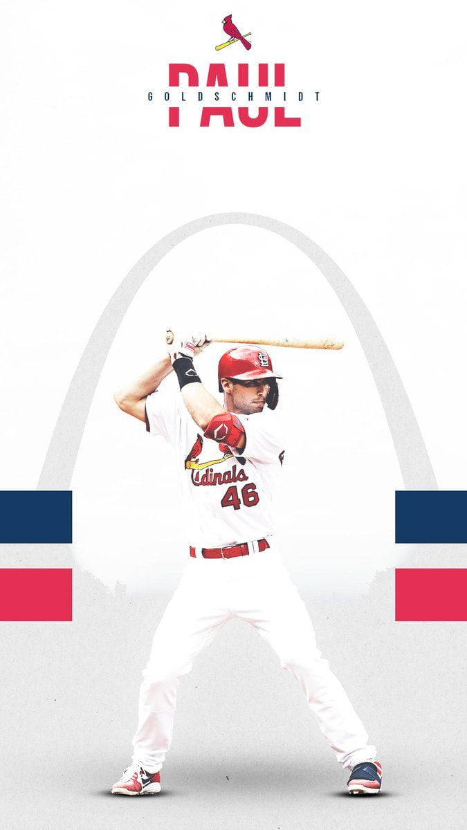 White Paul Goldschmidt Background