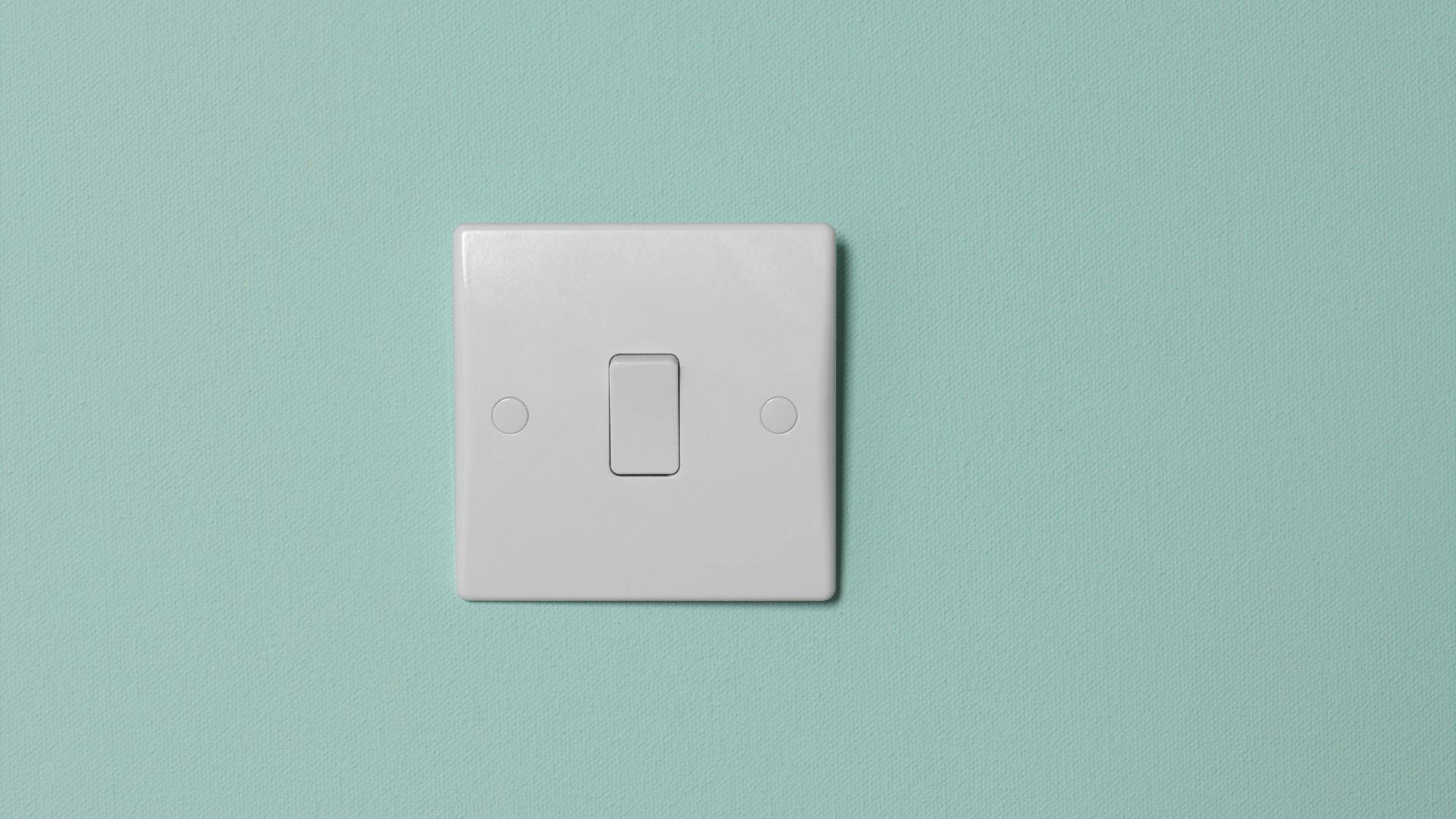 White Plug Socket Slimline Switch Background