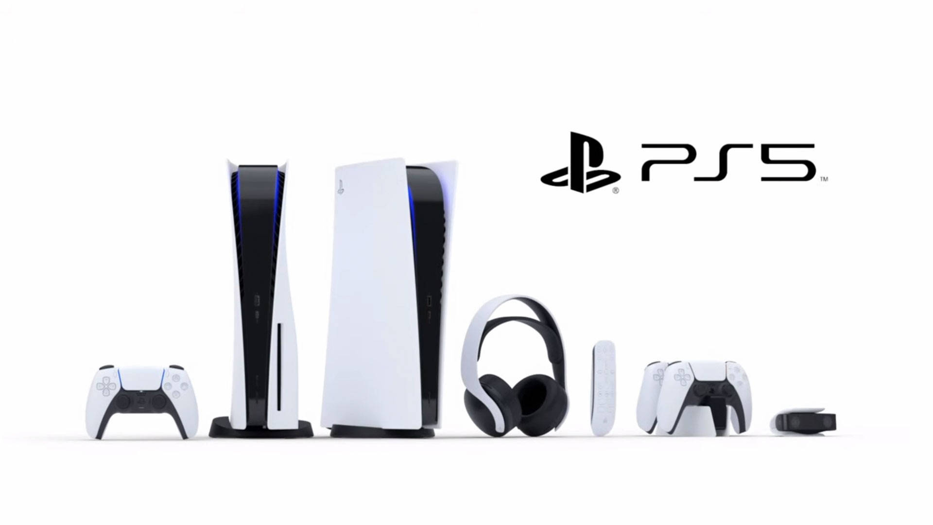 White Ps5 Collection Background