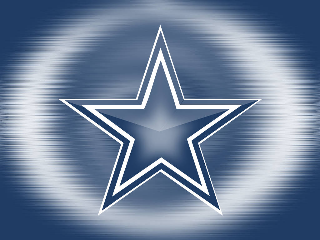 White Ring Dallas Cowboys Logo Background
