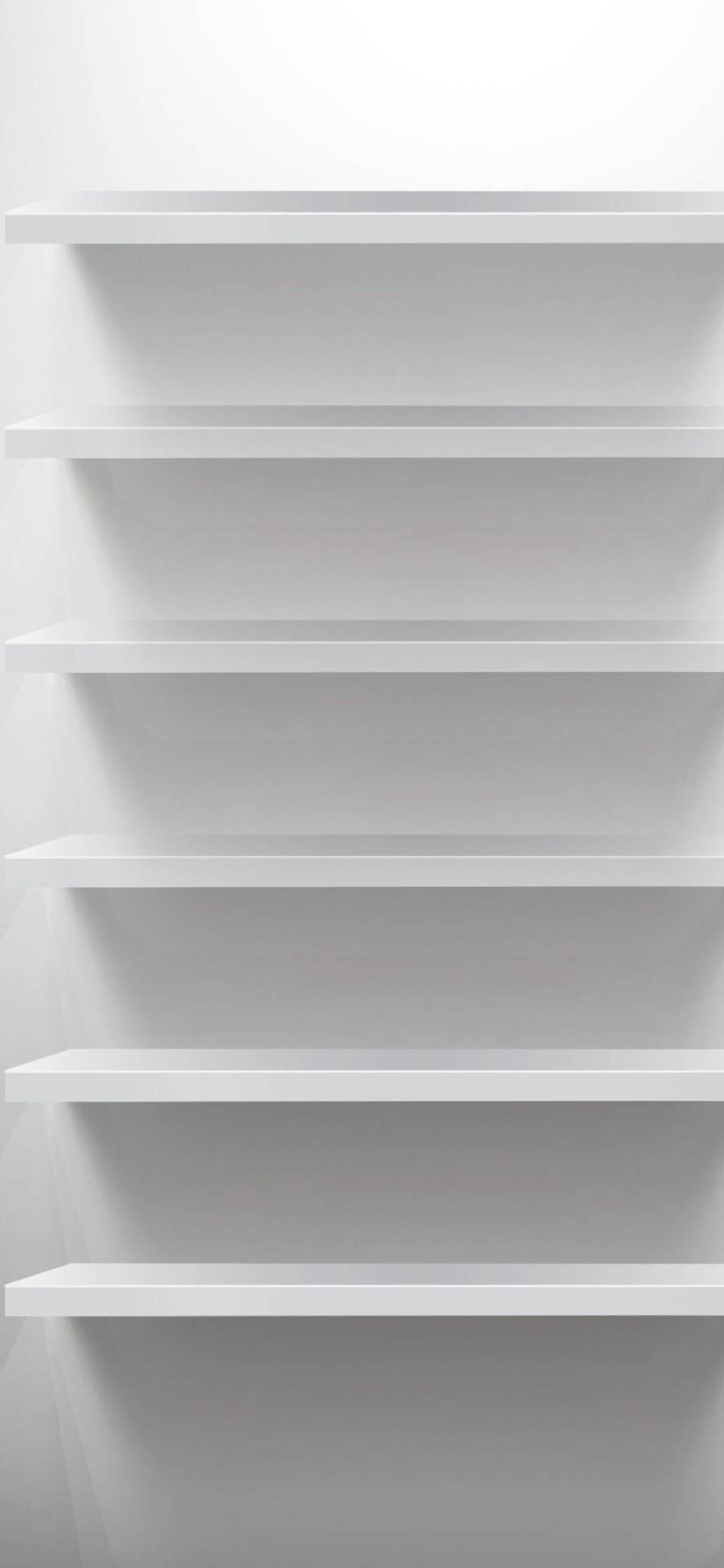 White Shelves Iphone