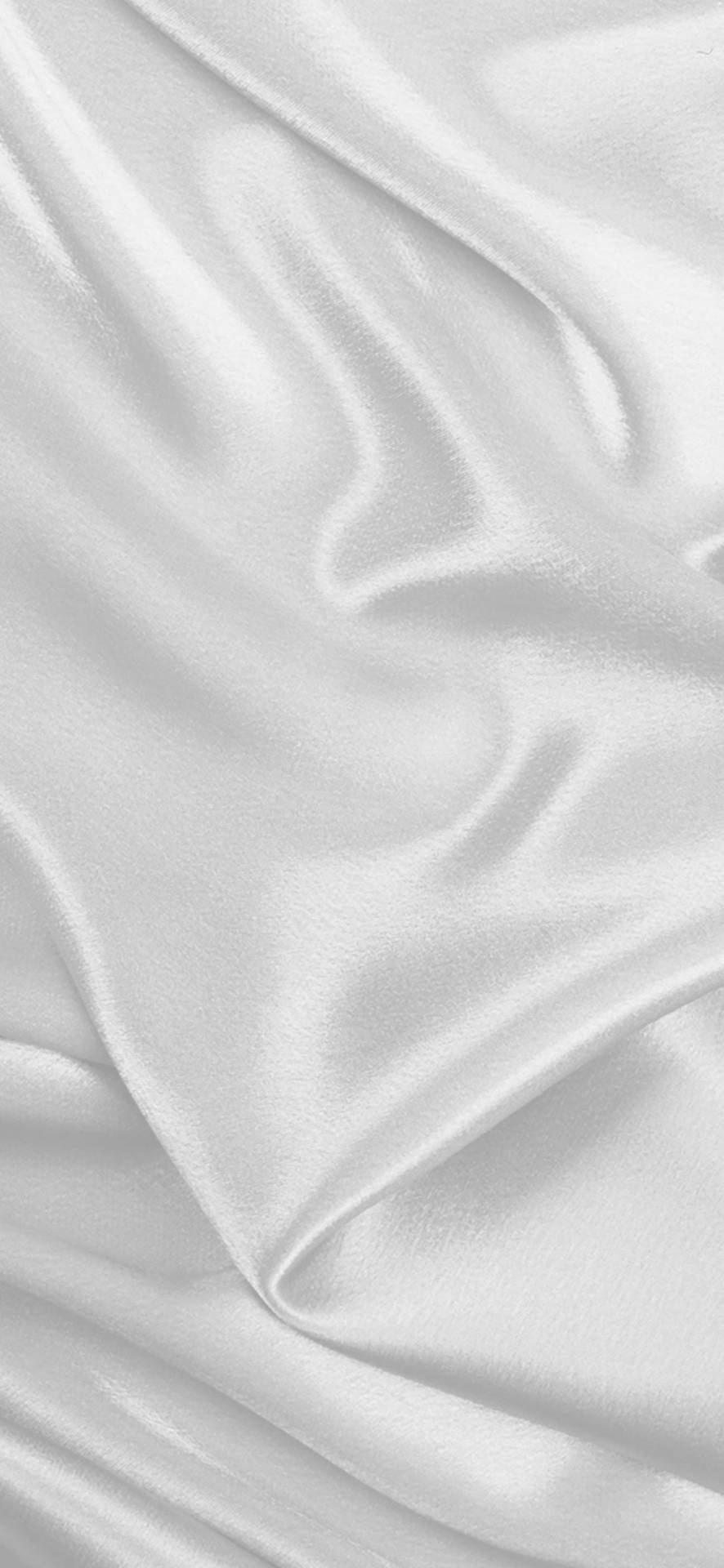 White Silky Fabric Iphone Background