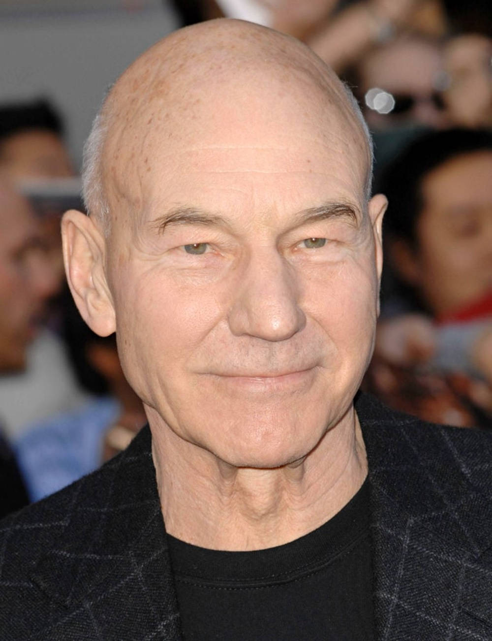 White Skinned Patrick Stewart Background