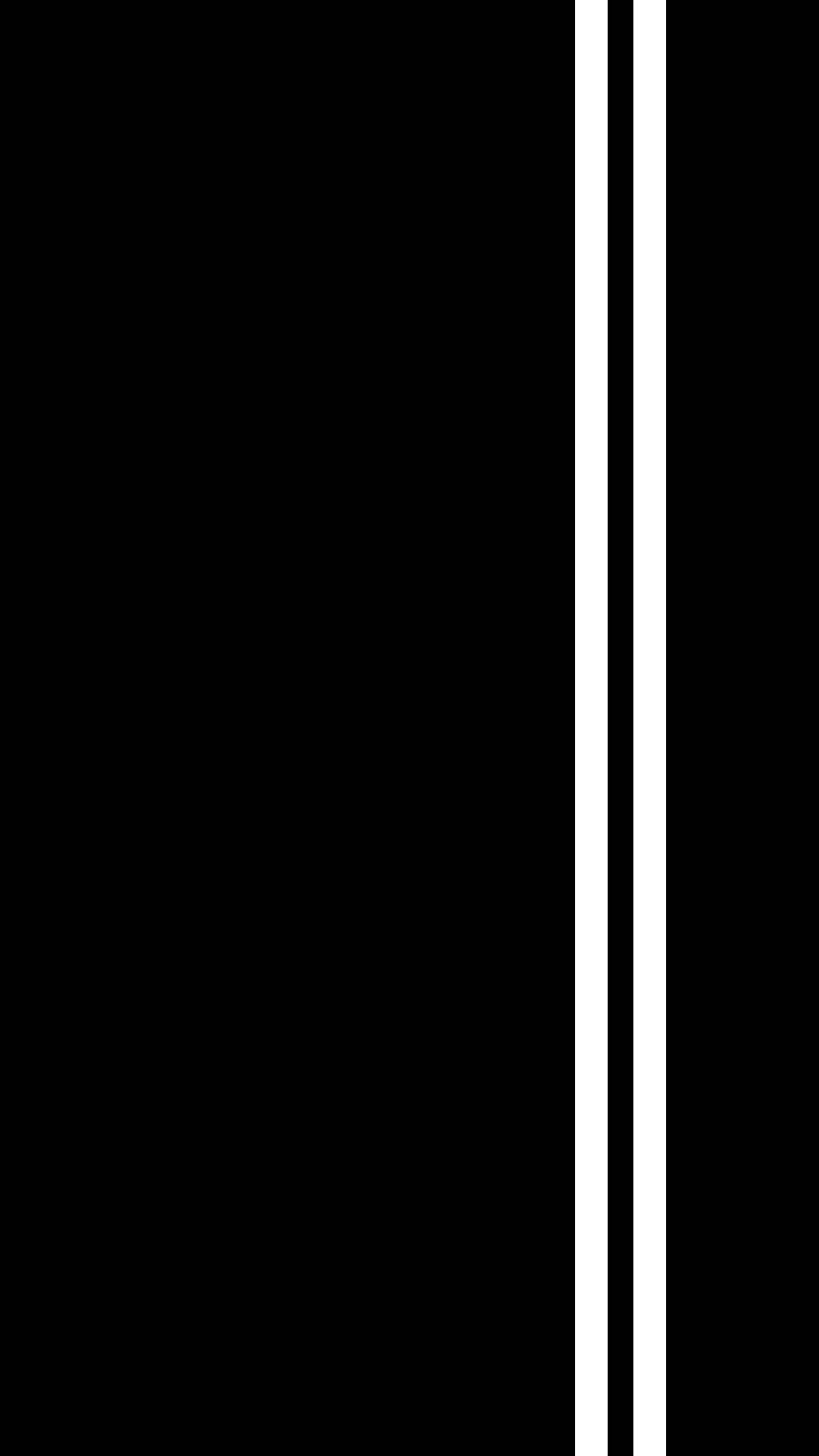 White Stripes On Black Iphone 6 Plus Background