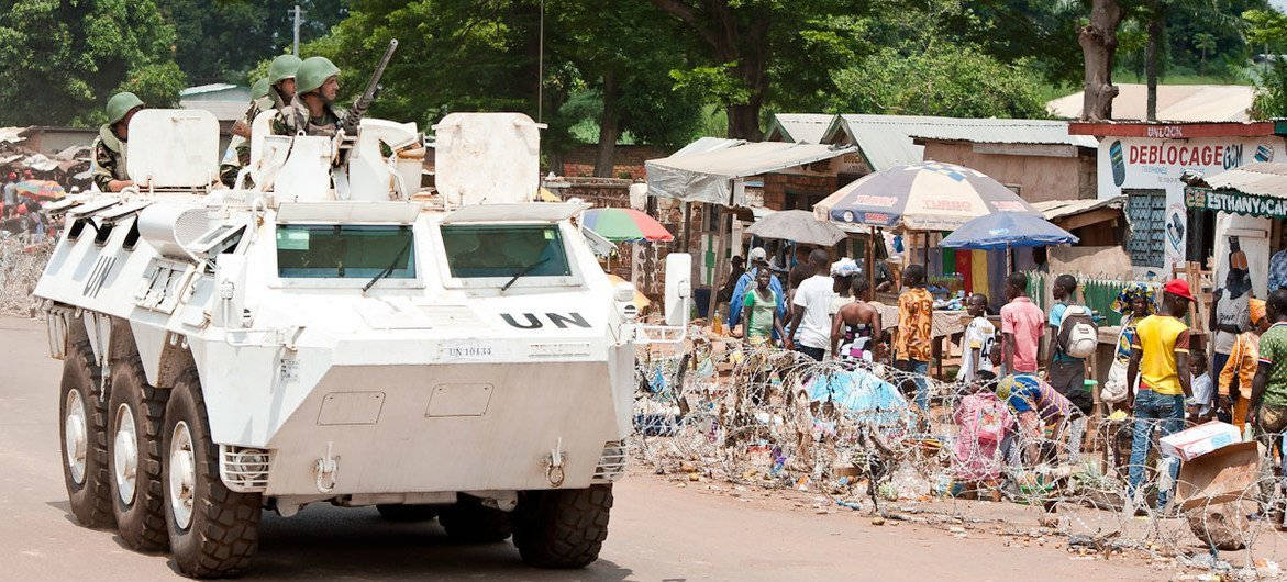 White Tank In Central African Republic