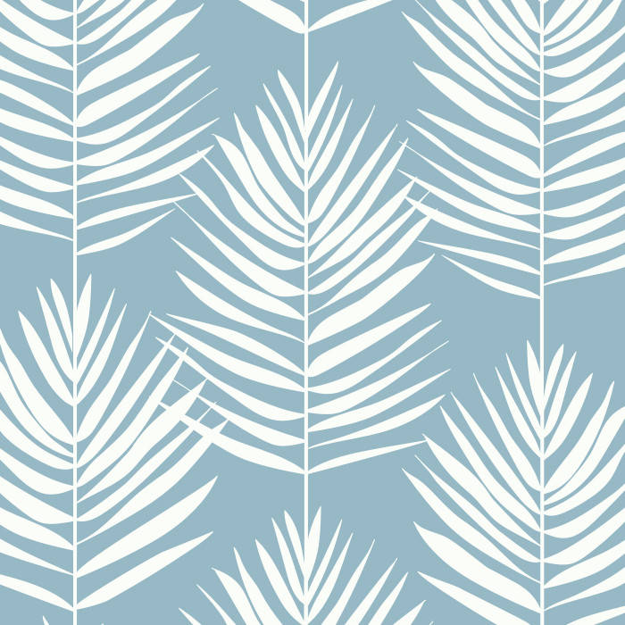 White Thin Leaves Aesthetic Background