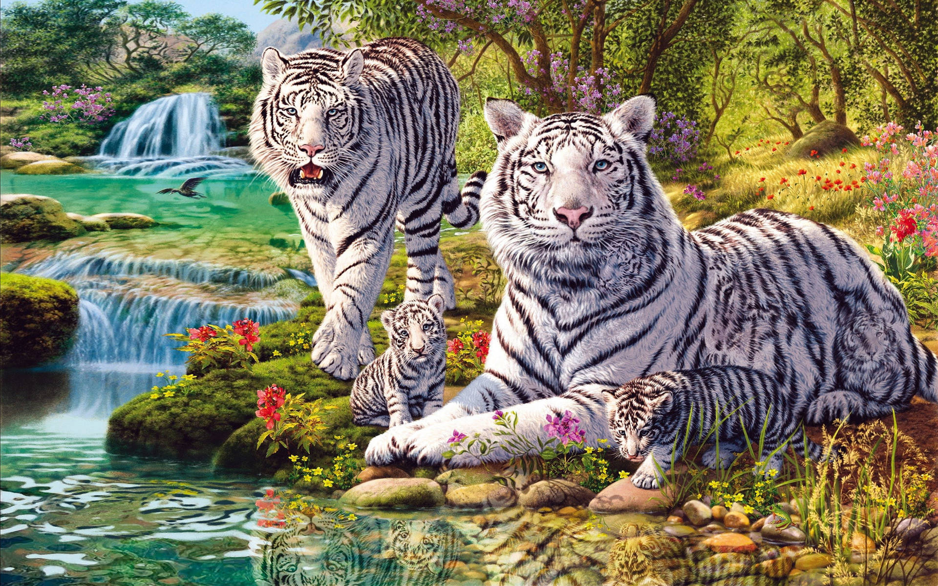 White Tiger Family Background