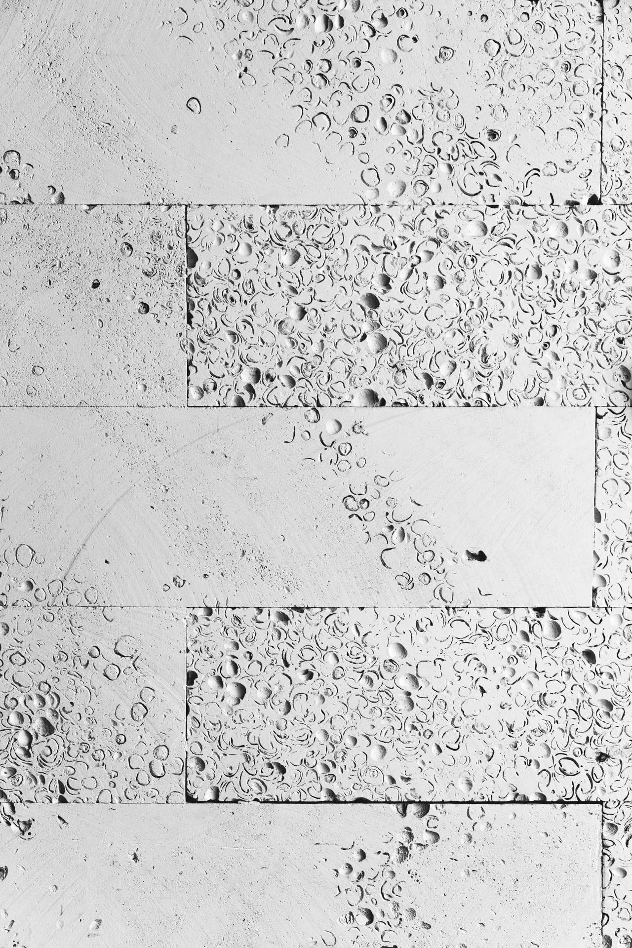 White Tiled Concrete Background