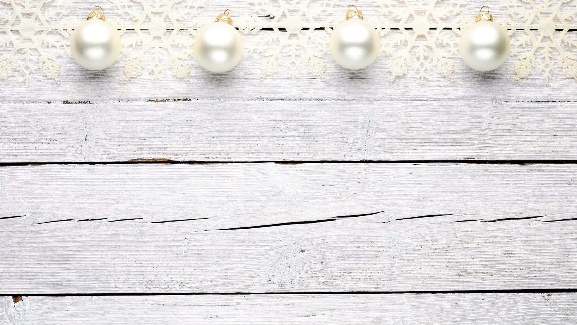 White Wood Christmas Background Background