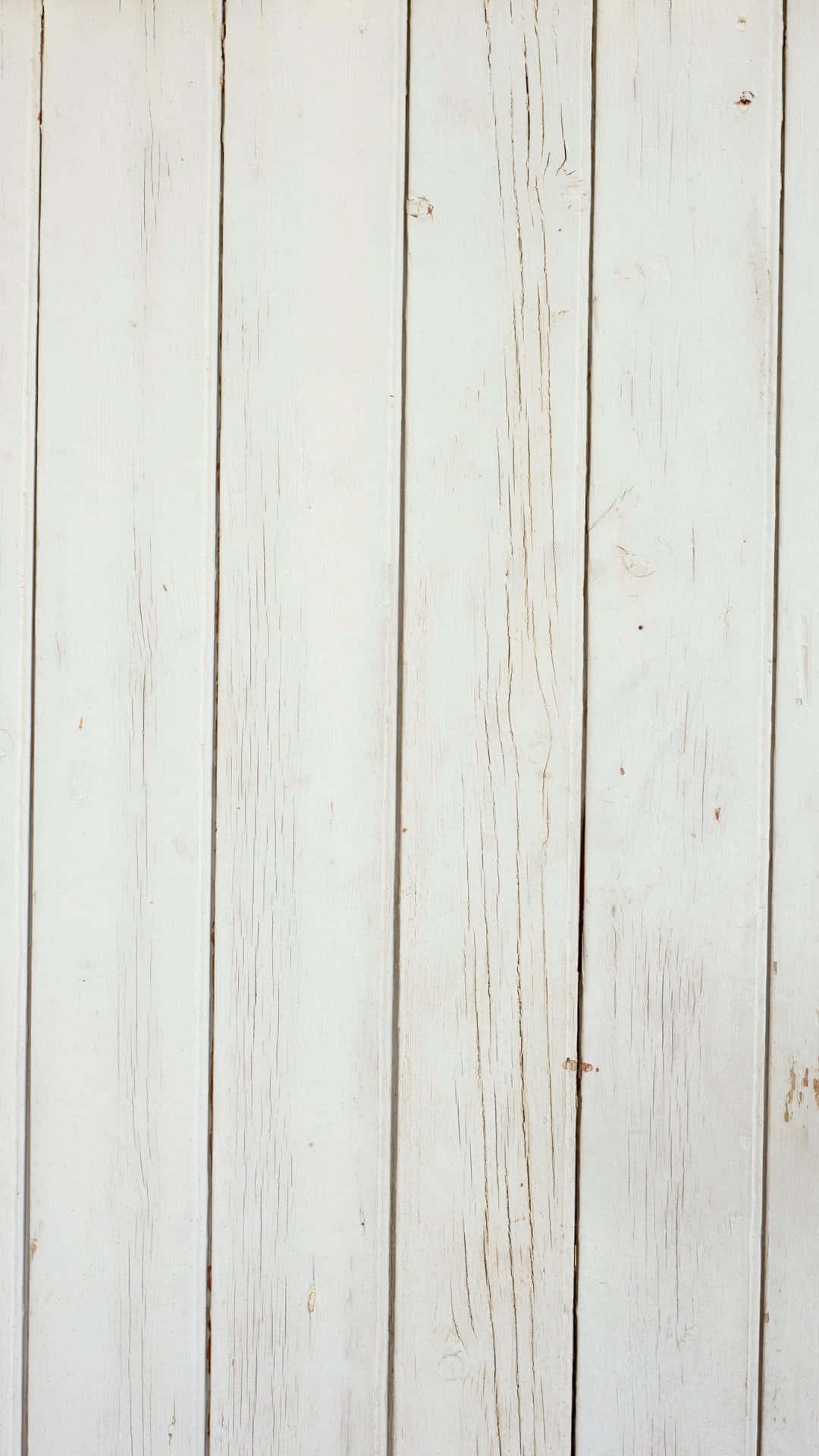White Wooden Planks Texture Background