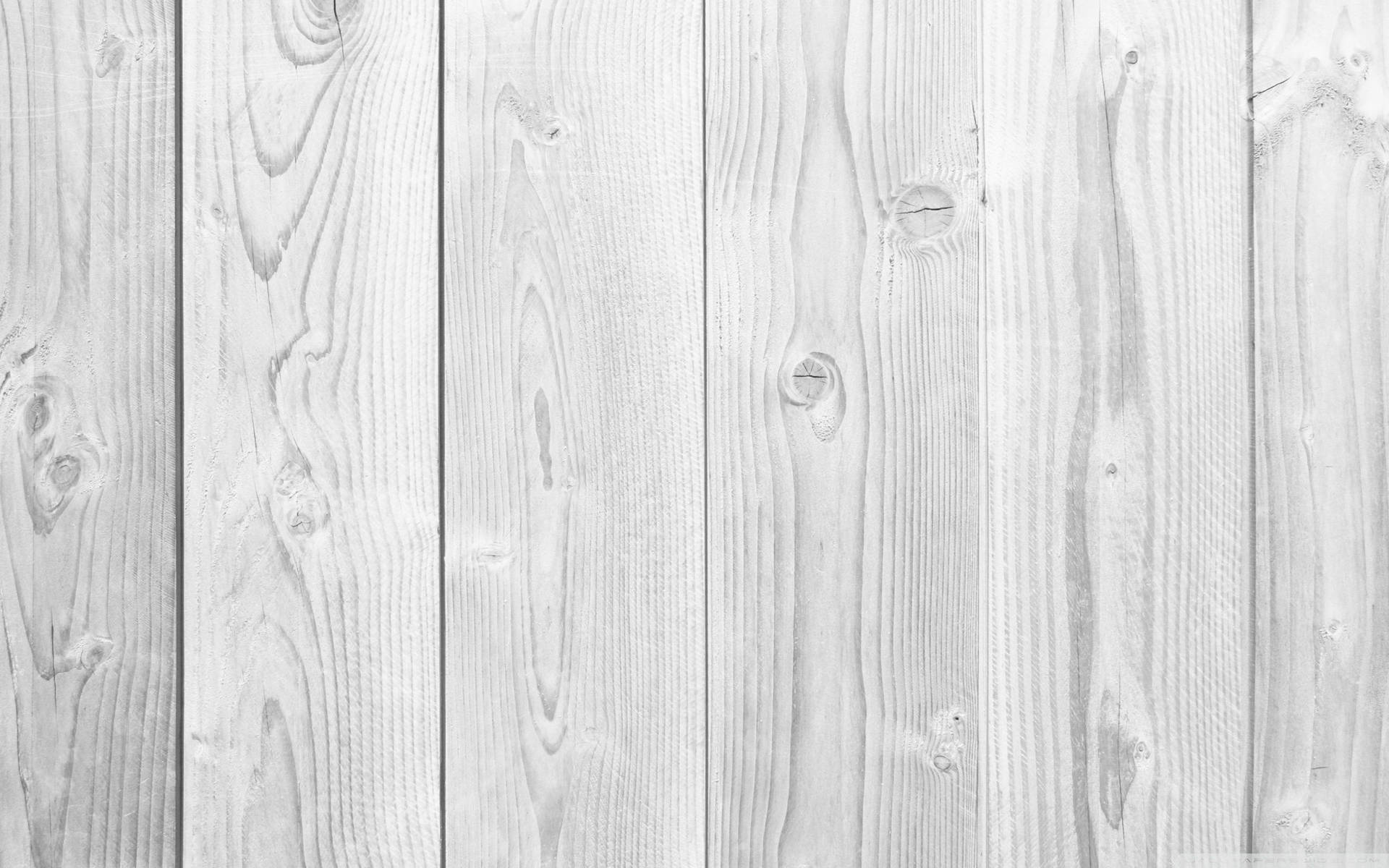 White Wooden Wall Background