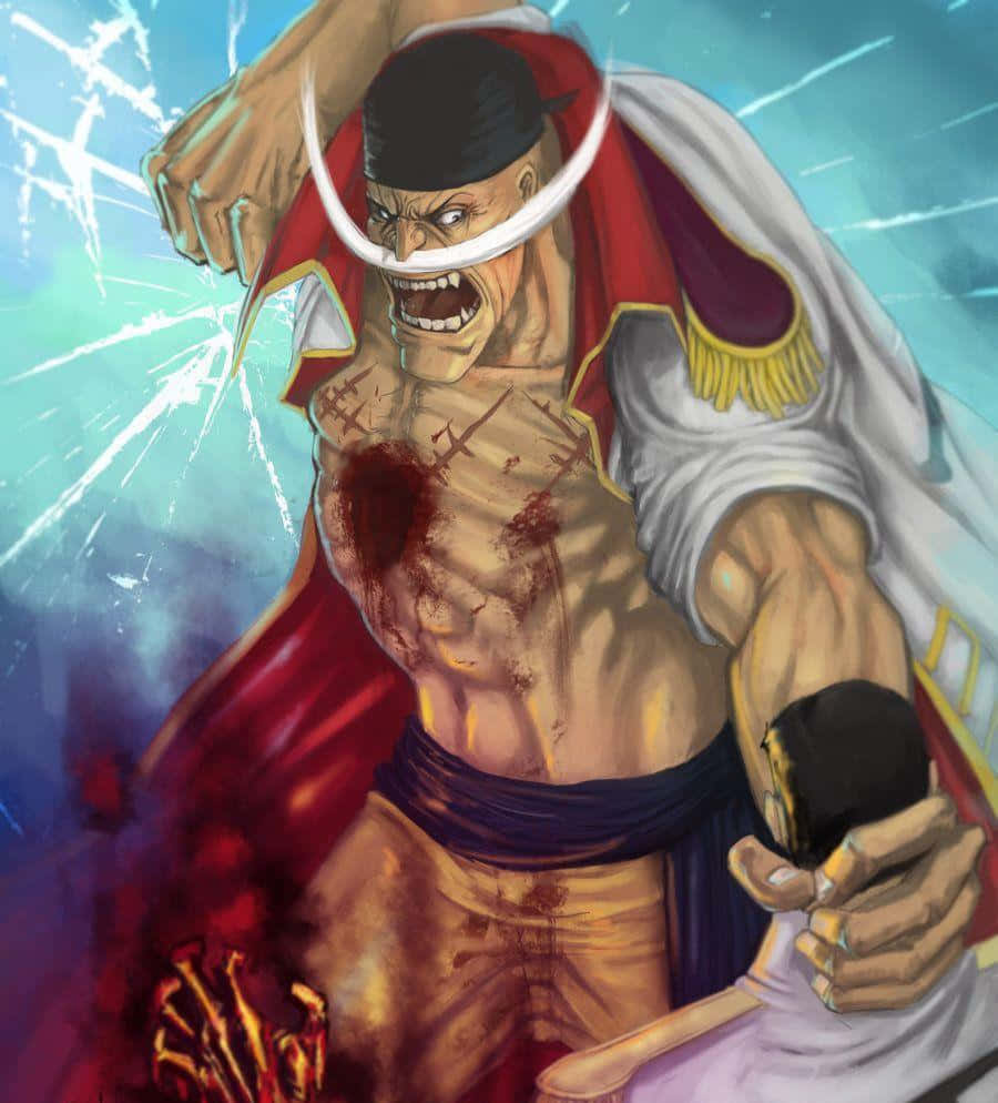 Whitebeard, Legendary Pirate Of The Grand Line Background