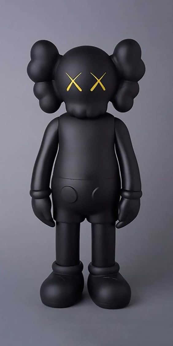 Whole Body Kaws Black And White Background