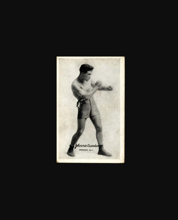 Whole-body Southpaw Stance Photo Of Johnny Dundee Background